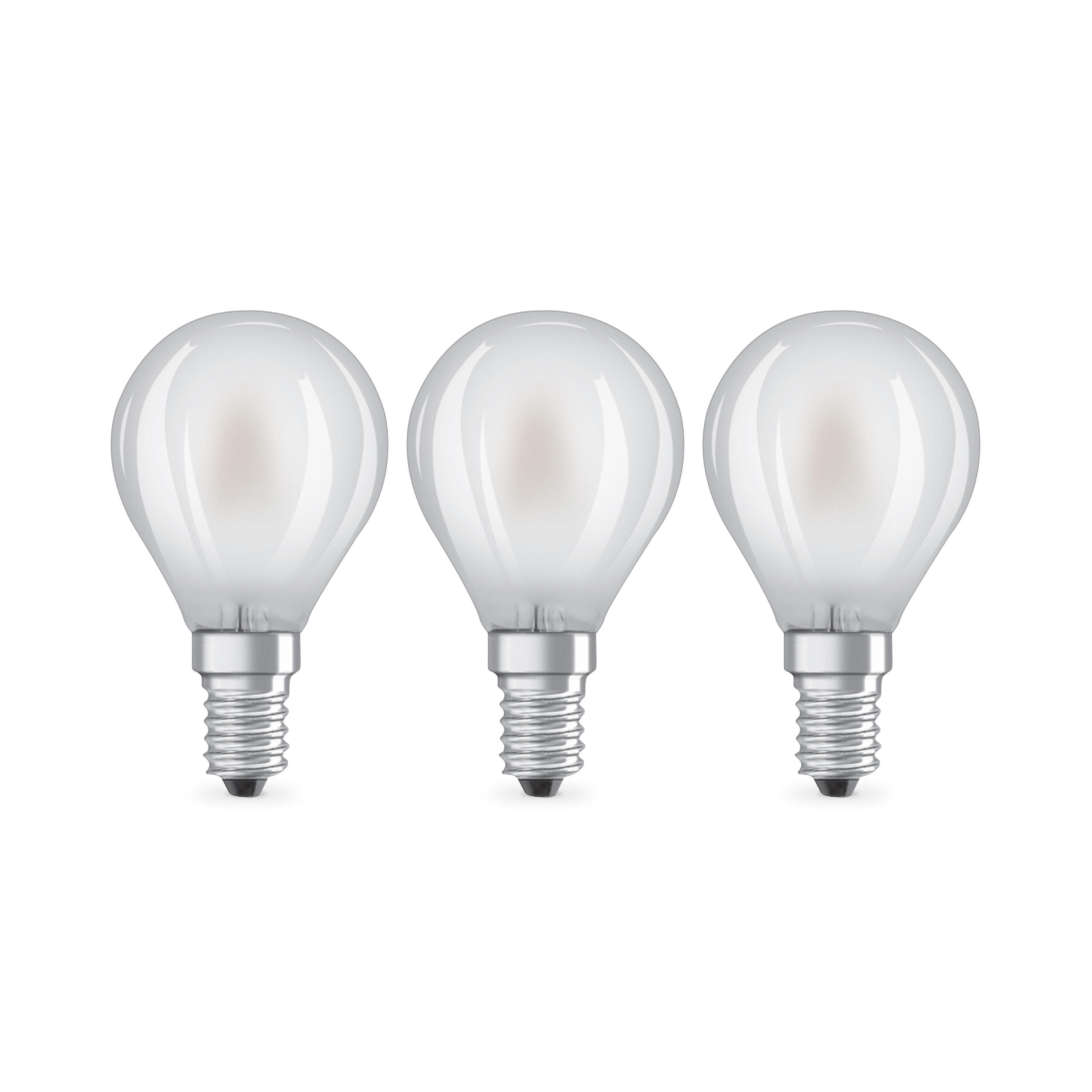 Pack 3 lâmpada LED E14 806lm 4000K Lexman - 2