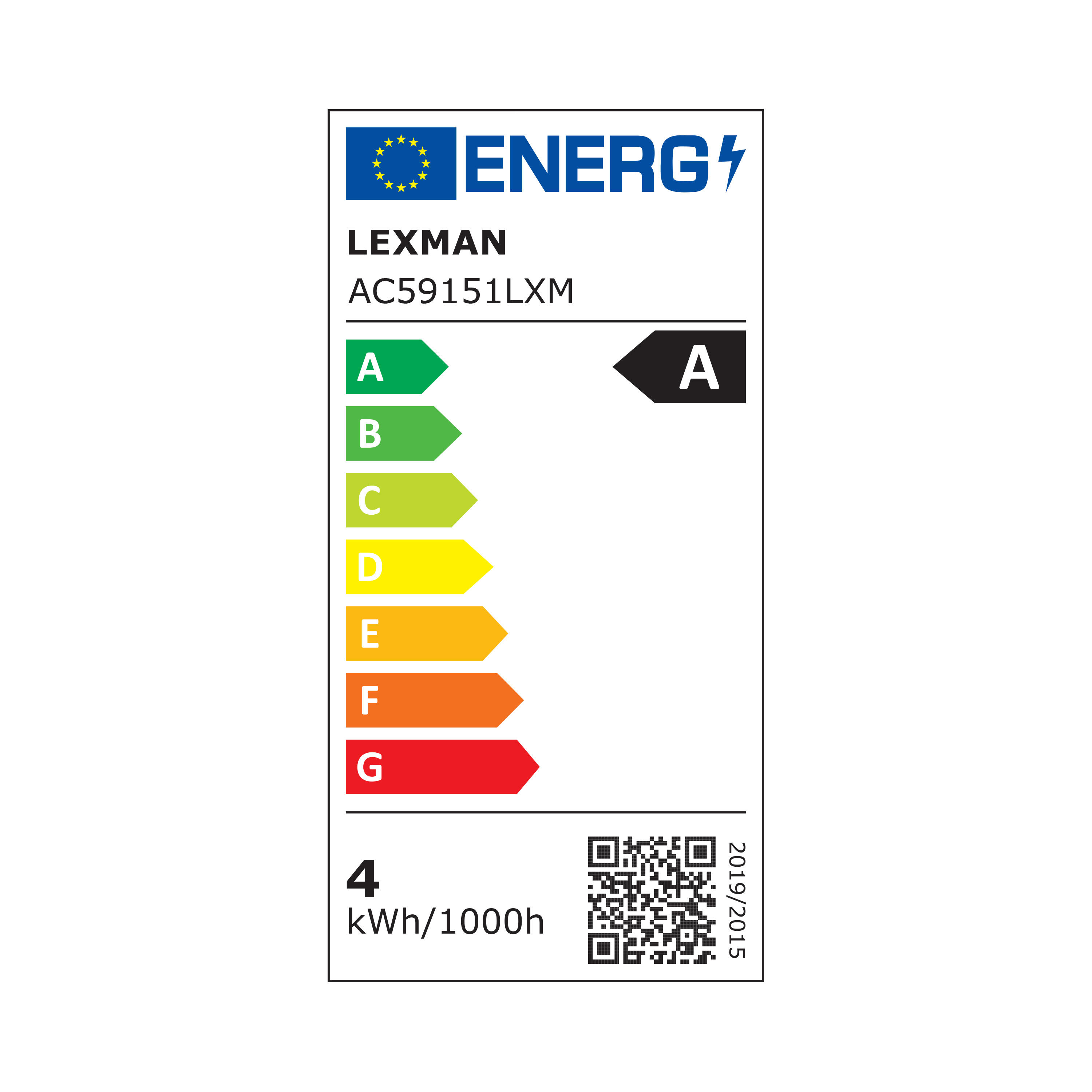 Bombilla LED E14 filamento clase A (mayor ahorro energético)  forma vela 806 lúmenes 4W color de la luz blanco neutro 4000K CRI 89-80 luz natural y fiel - 4