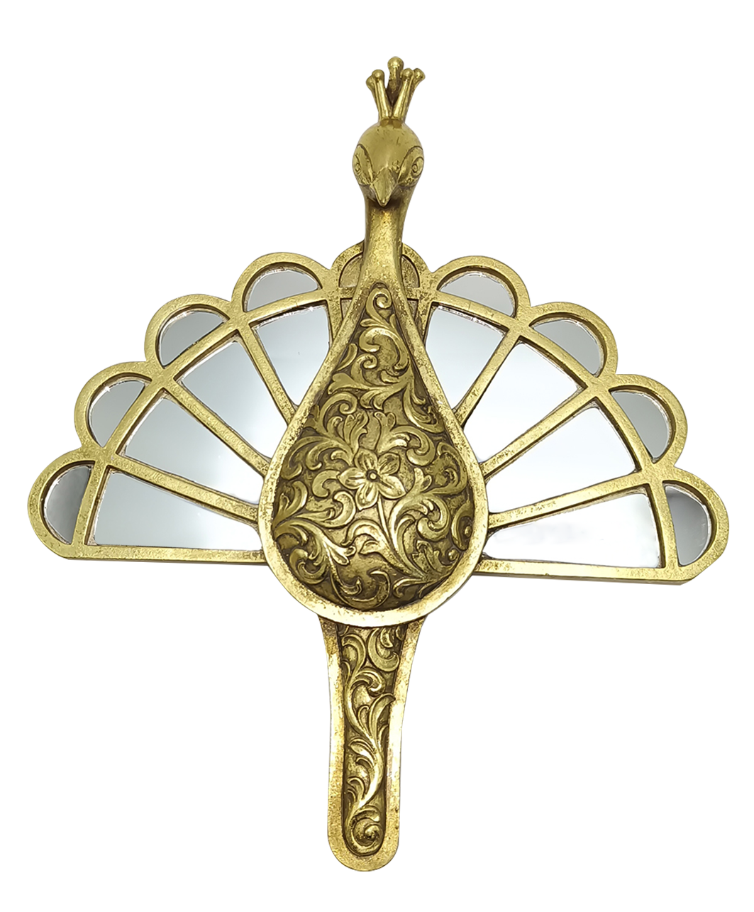 Objet décoratif sans cadre PAON, doré EMDE l.24 x H.29 cm