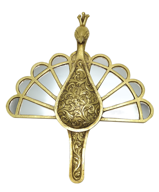 Objet décoratif sans cadre PAON, doré EMDE l.24 x H.29 cm