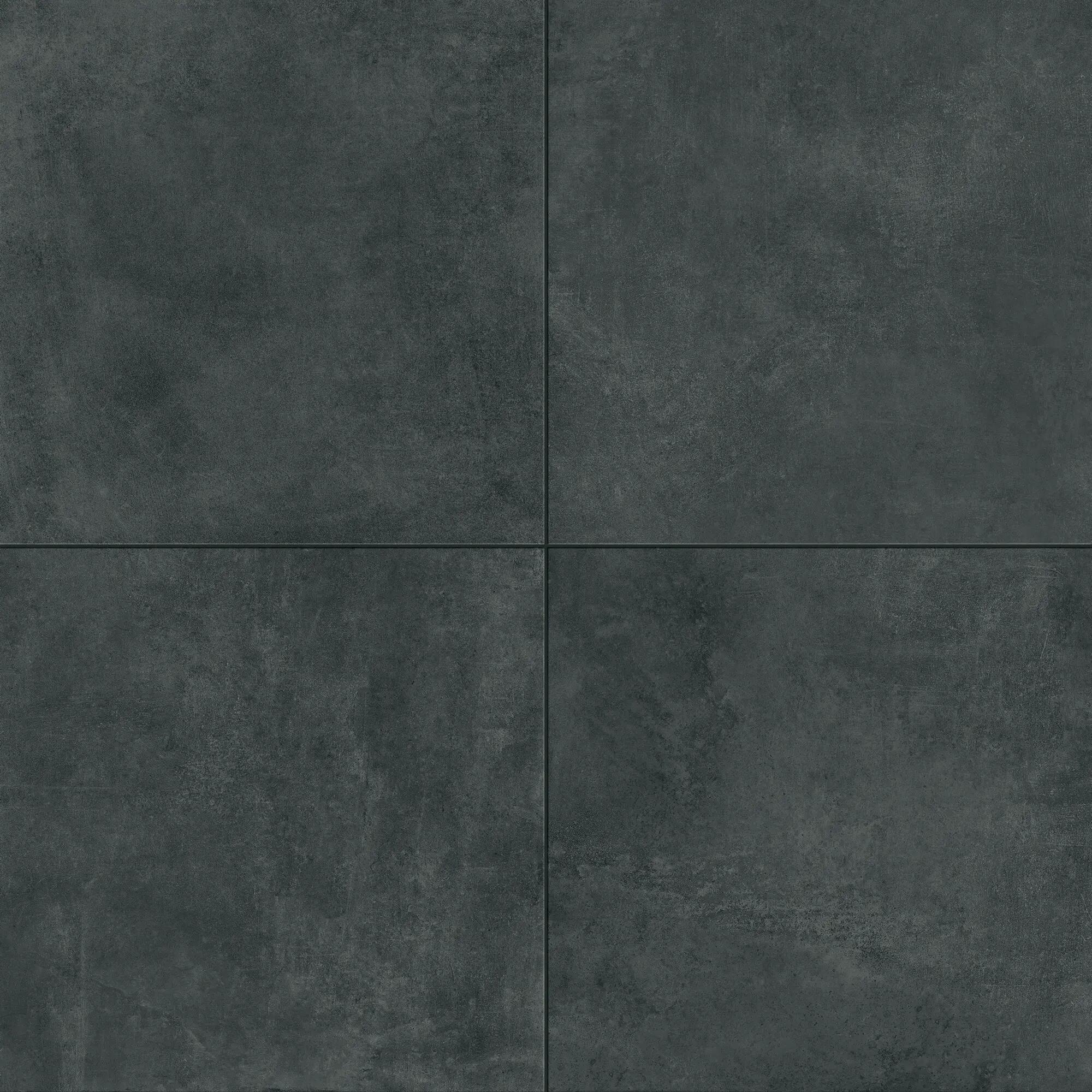 Lot 2 dalles SIENA béton anthracite, L.60 x l.60 cm x Ep.20 mm - 2