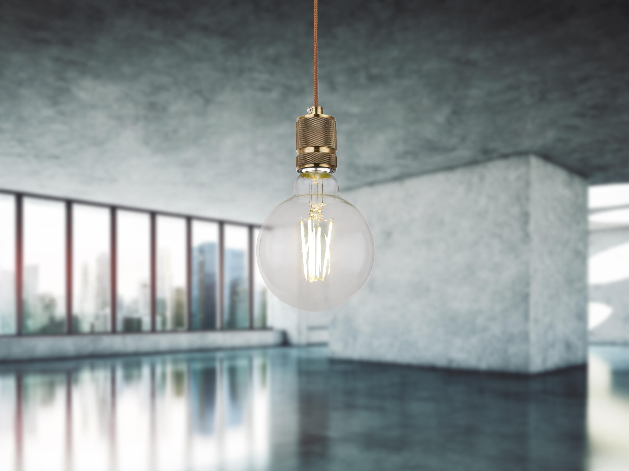 Lâmpada led decorativa globo e27 750 lm 2700K 9.5 cm - 2