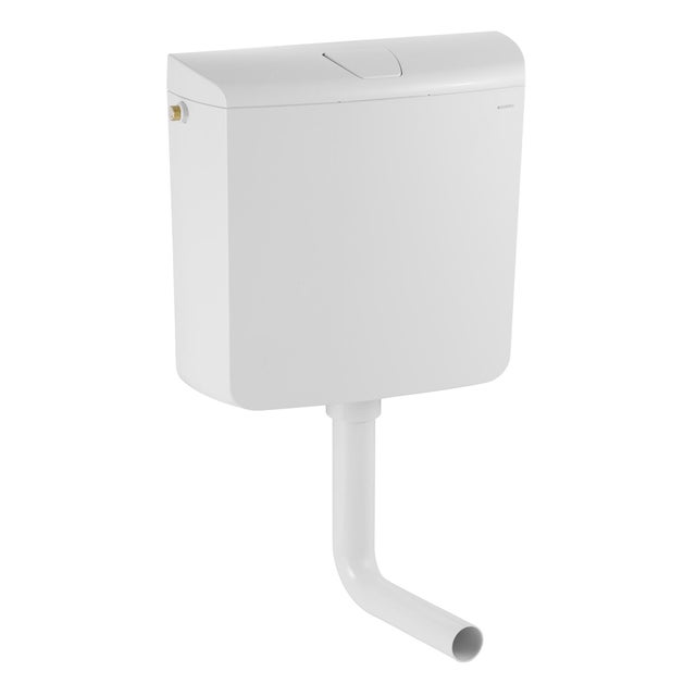 Cassetta wc AP110- 9LT GEBERIT pulsante meccanico 9 LT