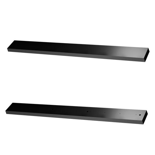 Podstawa deski obrotowej Czarny/10 2 sztuki do lameli obrotowych