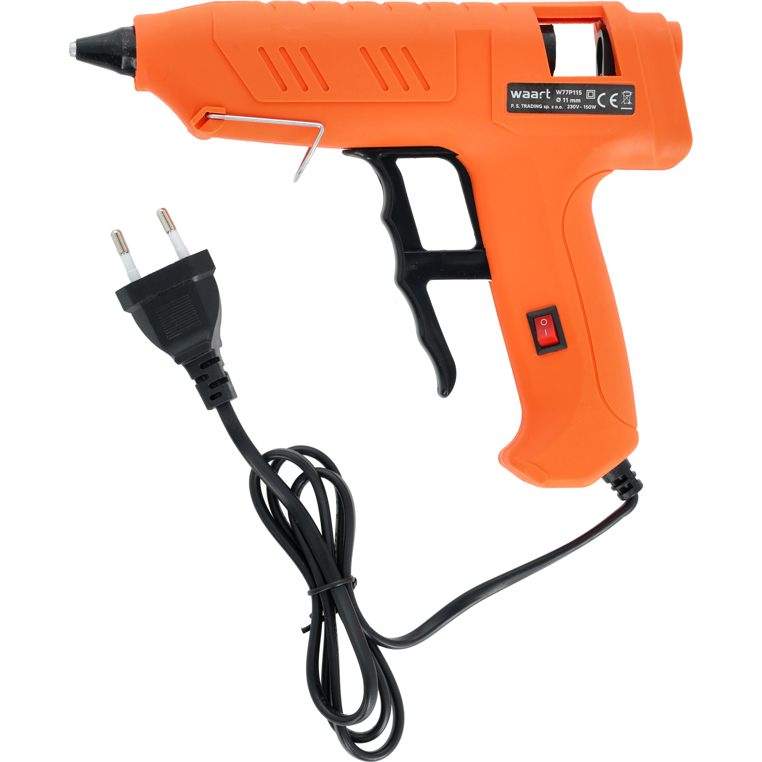 Pistolet do kleju 150 W 11.2 mm z włącznikiem Waart