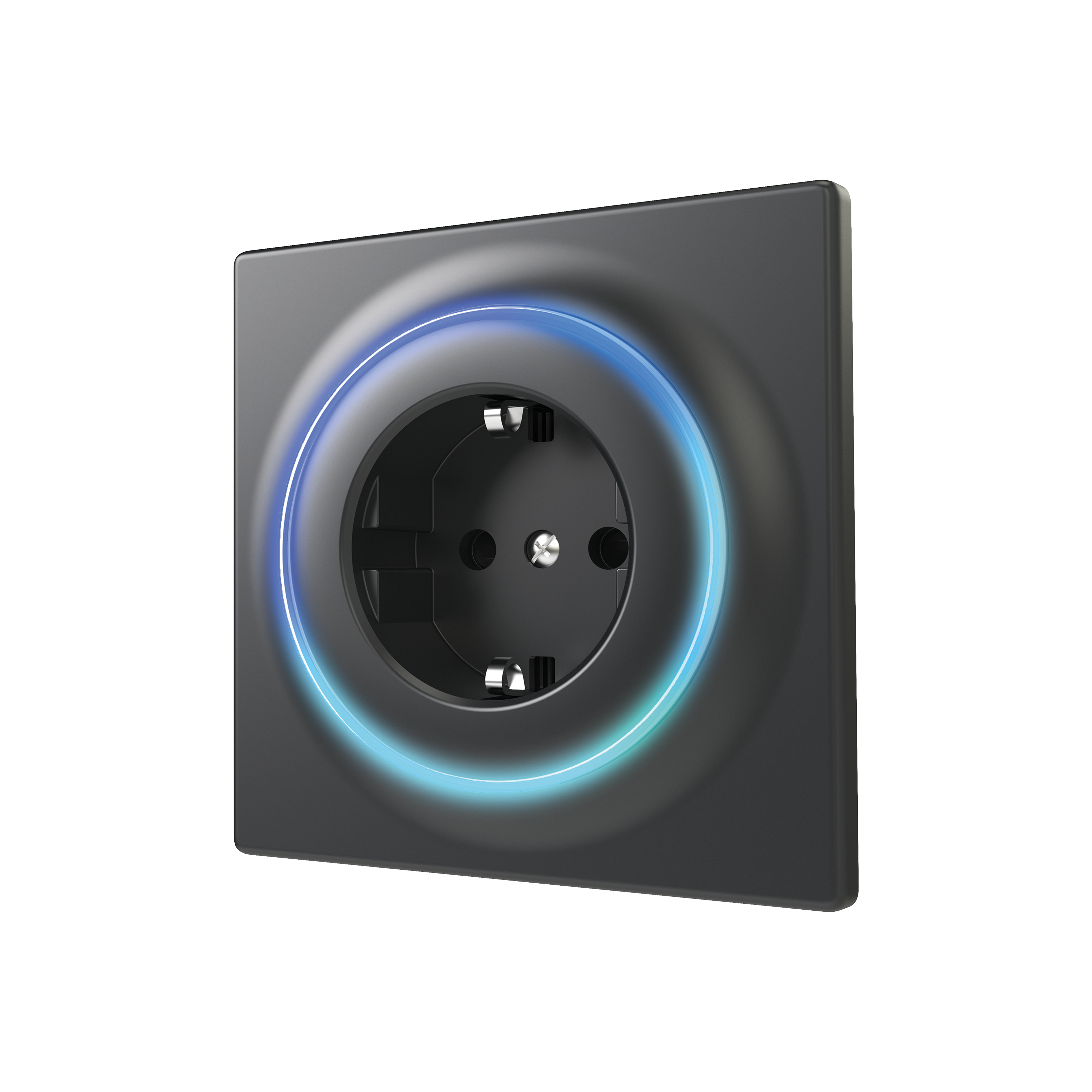 Gniazdo inteligentne typ F Antracyt FIBARO