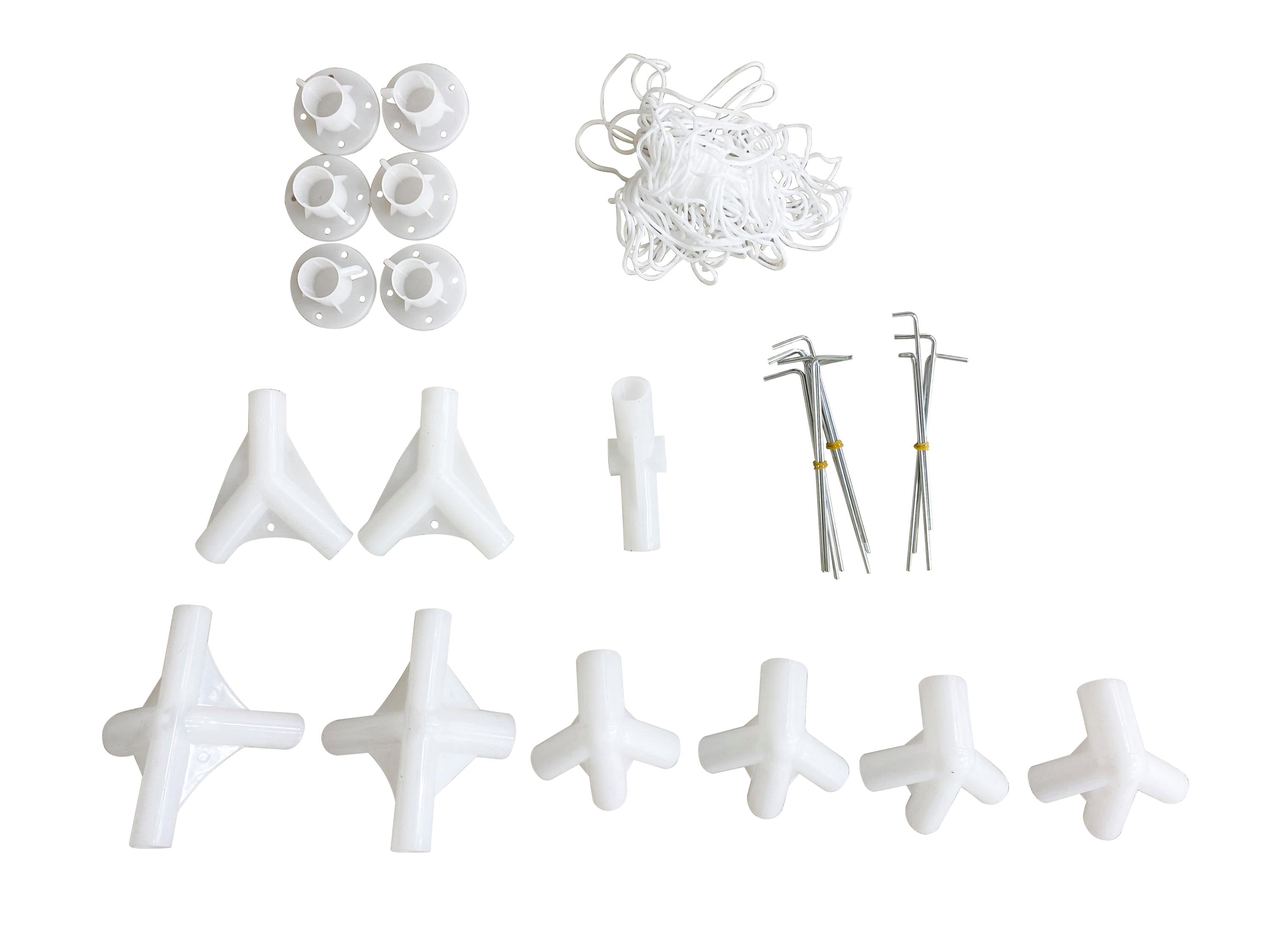 Carpa blanca de 3x2,5x6 metros - 5