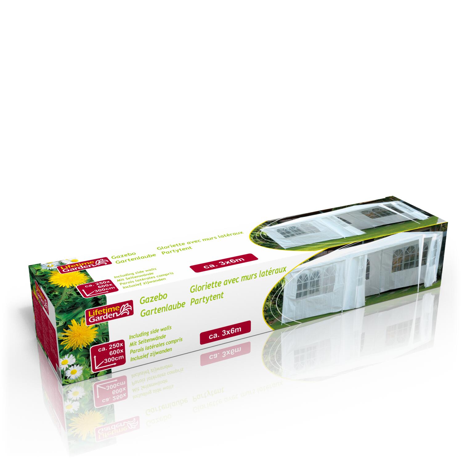 Carpa blanca de 3x2,5x6 metros - 6