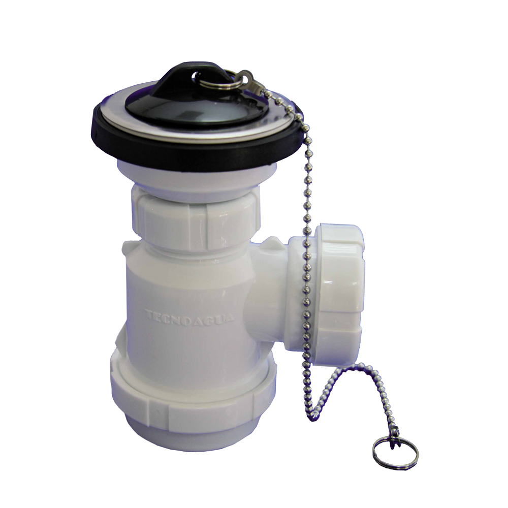 Sifon botella mini c/valv 70ø 1 1/2-40