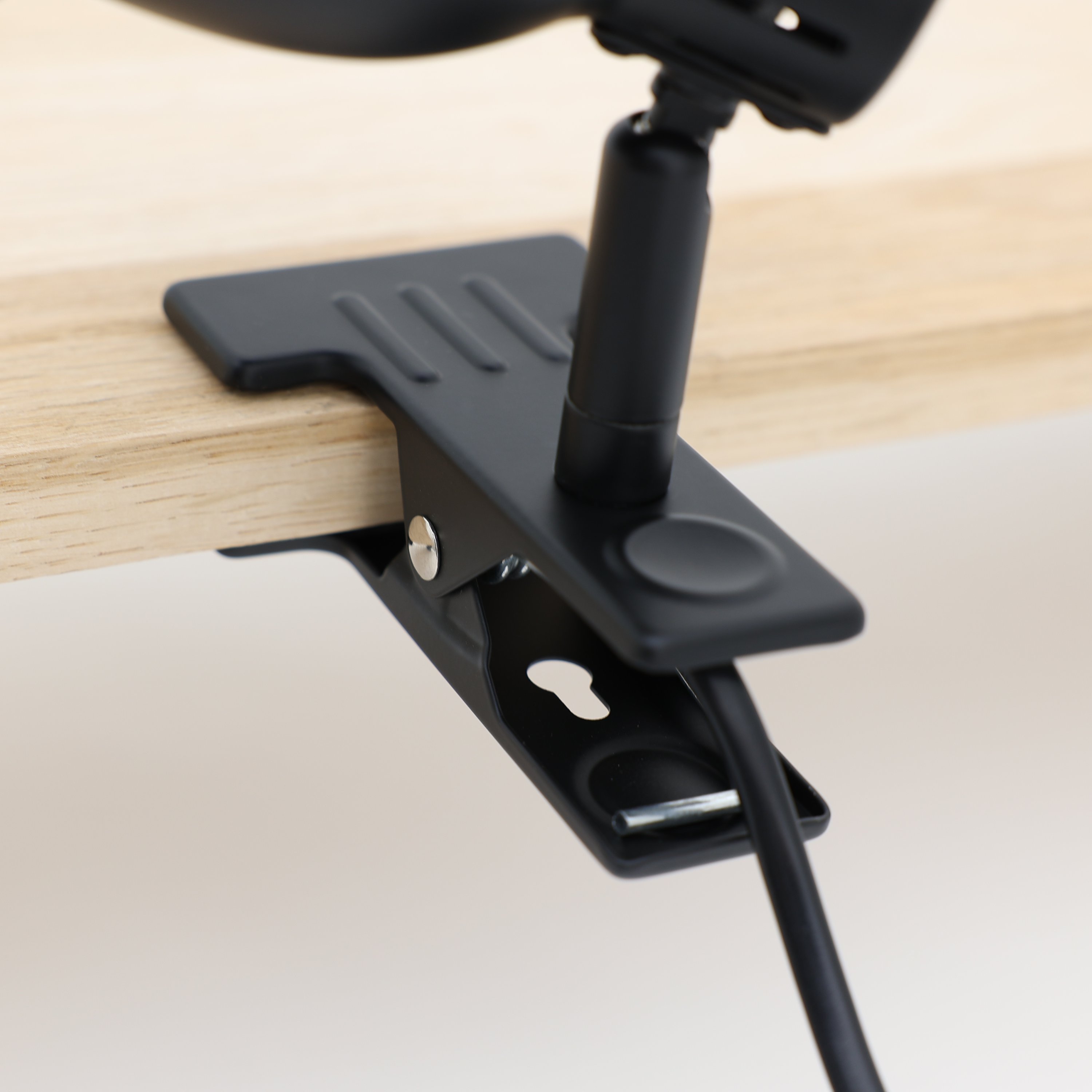 Lampe de bureau à pince Jordi, fer, noir, H.15 cm INSPIRE, GU10 - 9