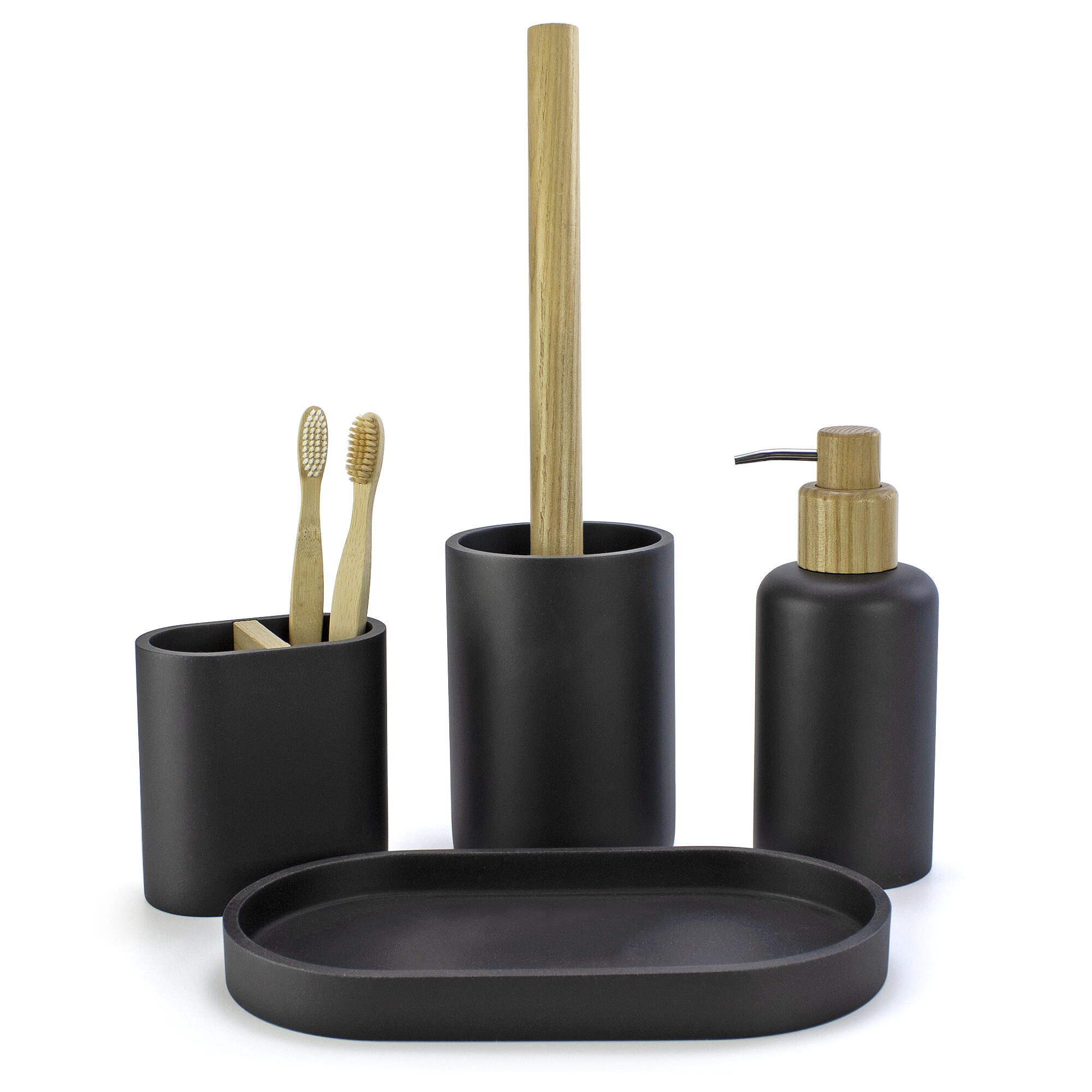 Escobillero Foret negro mate - 3