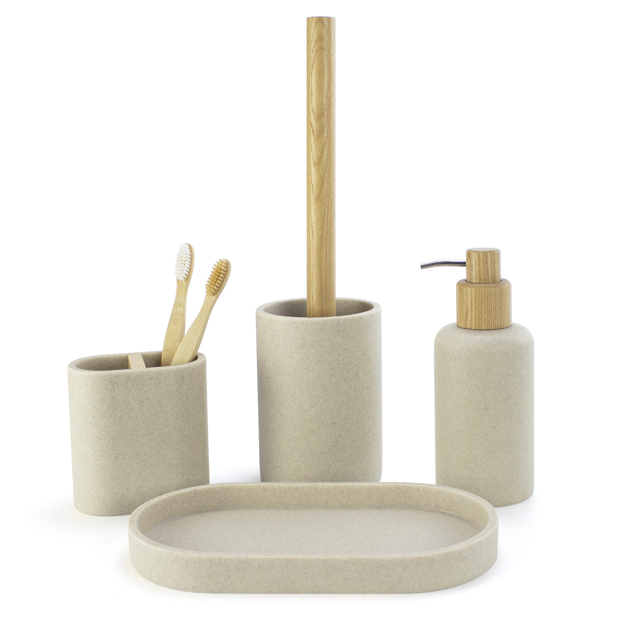 Dispensador  Foret beige mate - 5