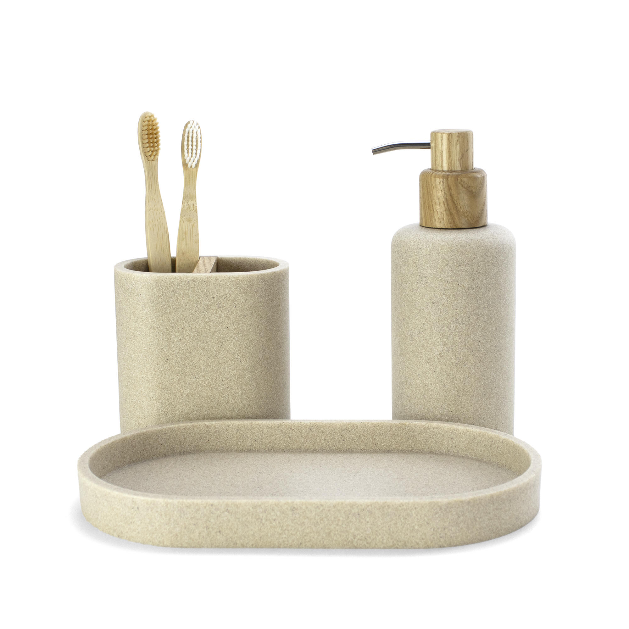 Dispensador  Foret beige mate - 4