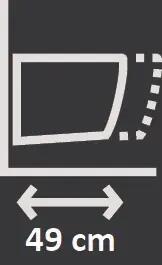 ideal petits espaces projection 49cm - 4