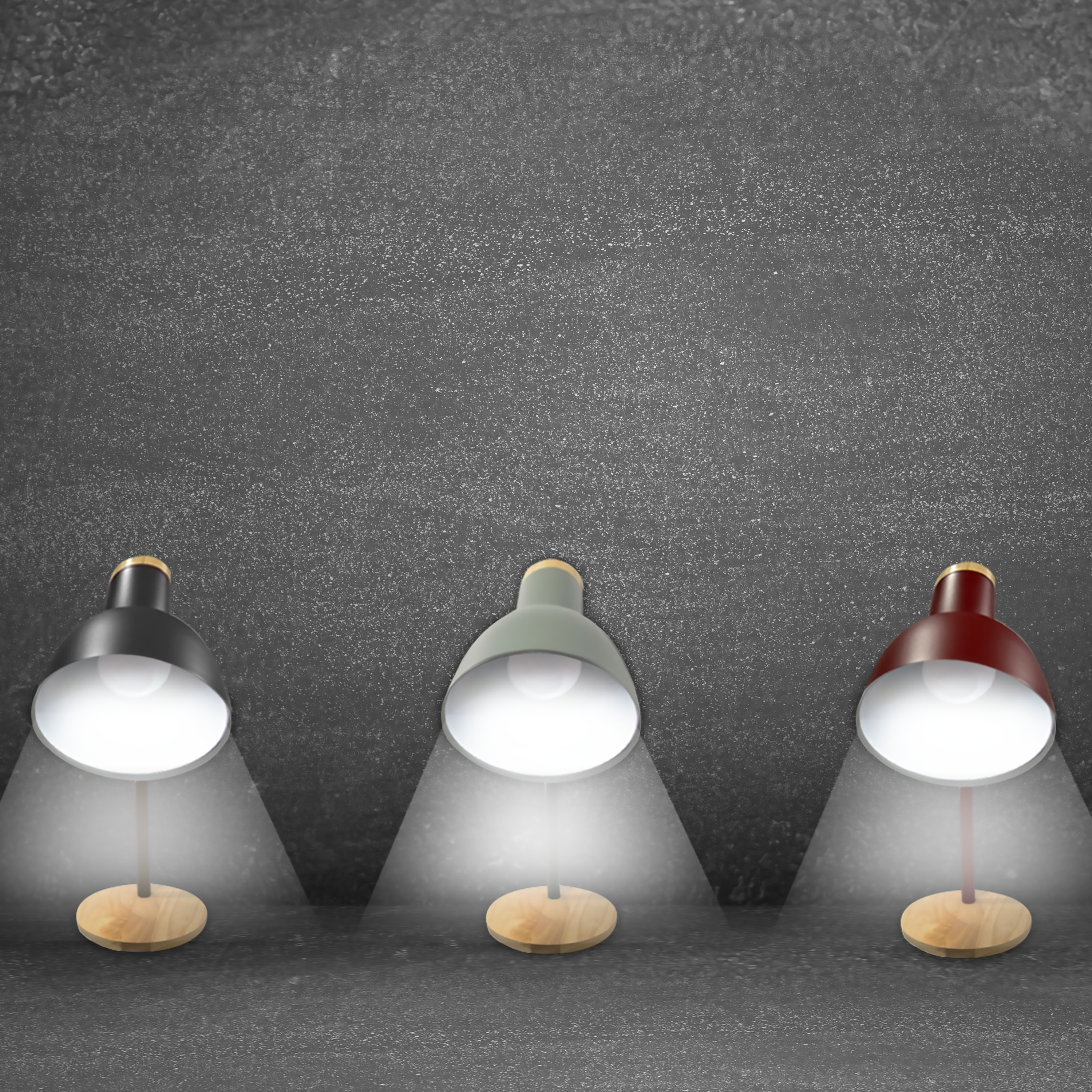 Lampka biurkowa Pohesi granatowa E27 Inspire - 10