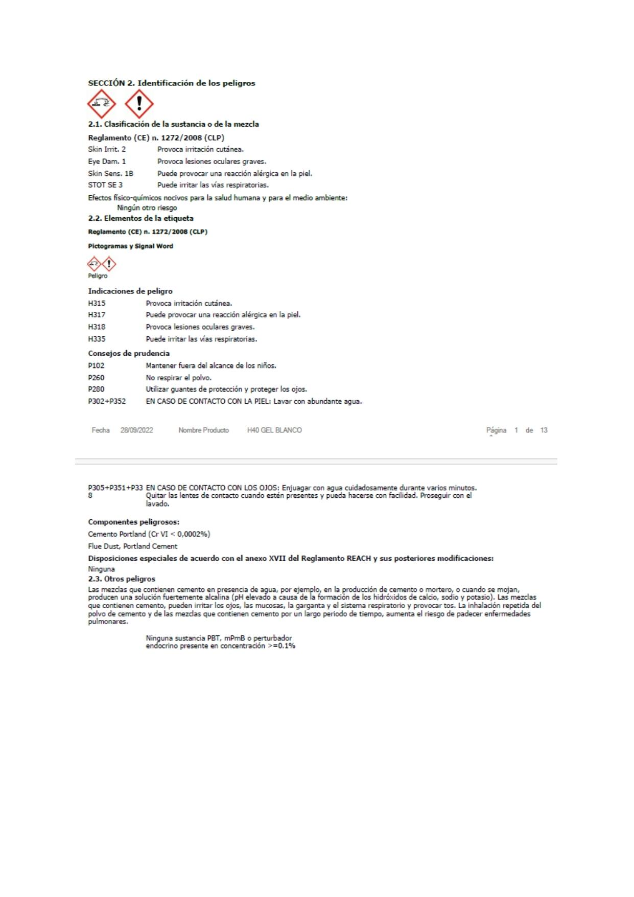 Mortero cola Flex H40 gel blanco KERAKOLL de 20kg - 2