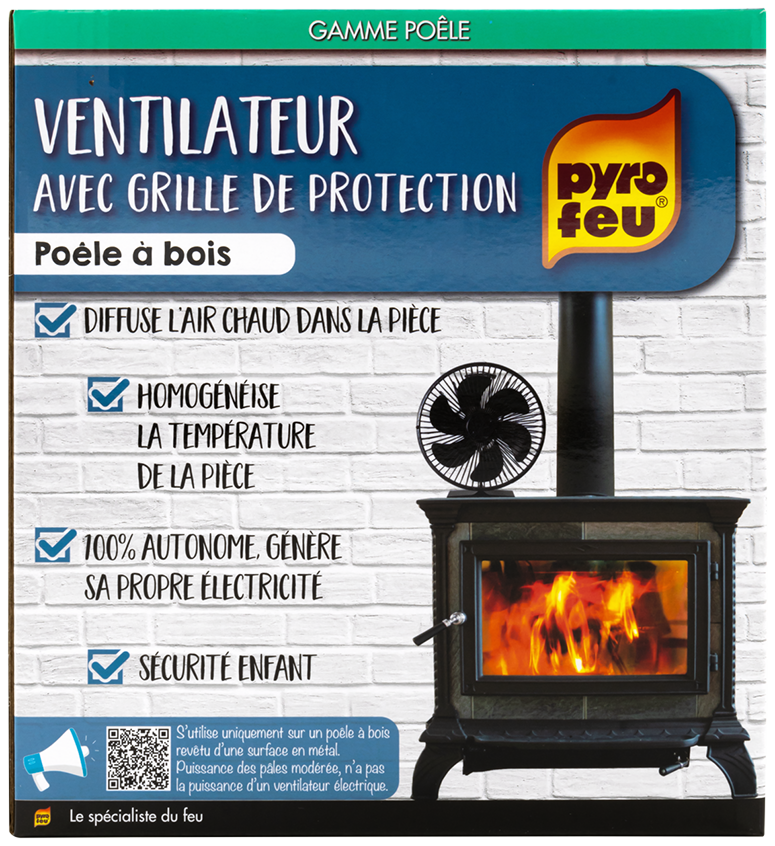Ventilateur pour poêle PYROFEU - 5