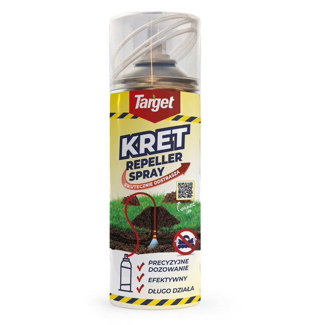 Środek odstraszający na krety Kret Repeller Spray 400 ml Target