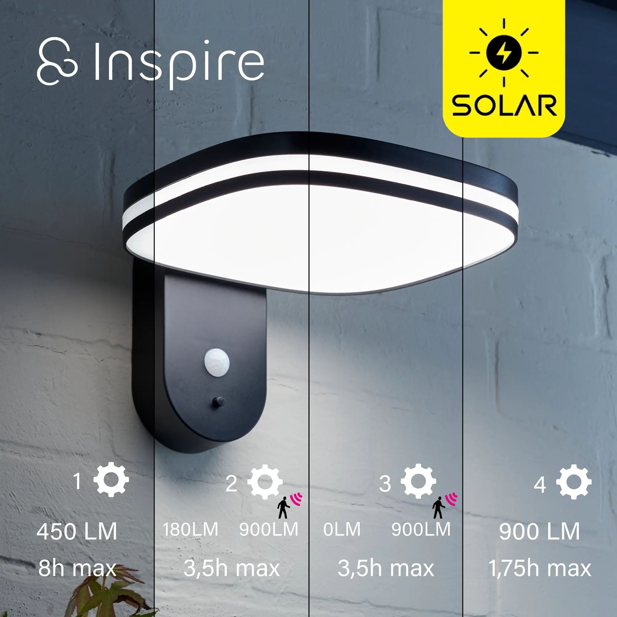 applique murale luminaire inspire - 1