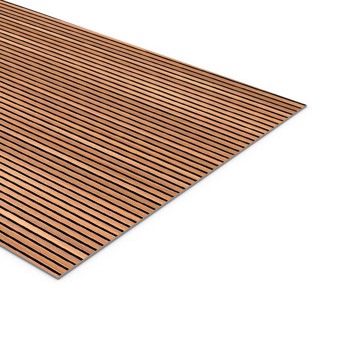 Faldón frontal de bañera Optima listones de madera