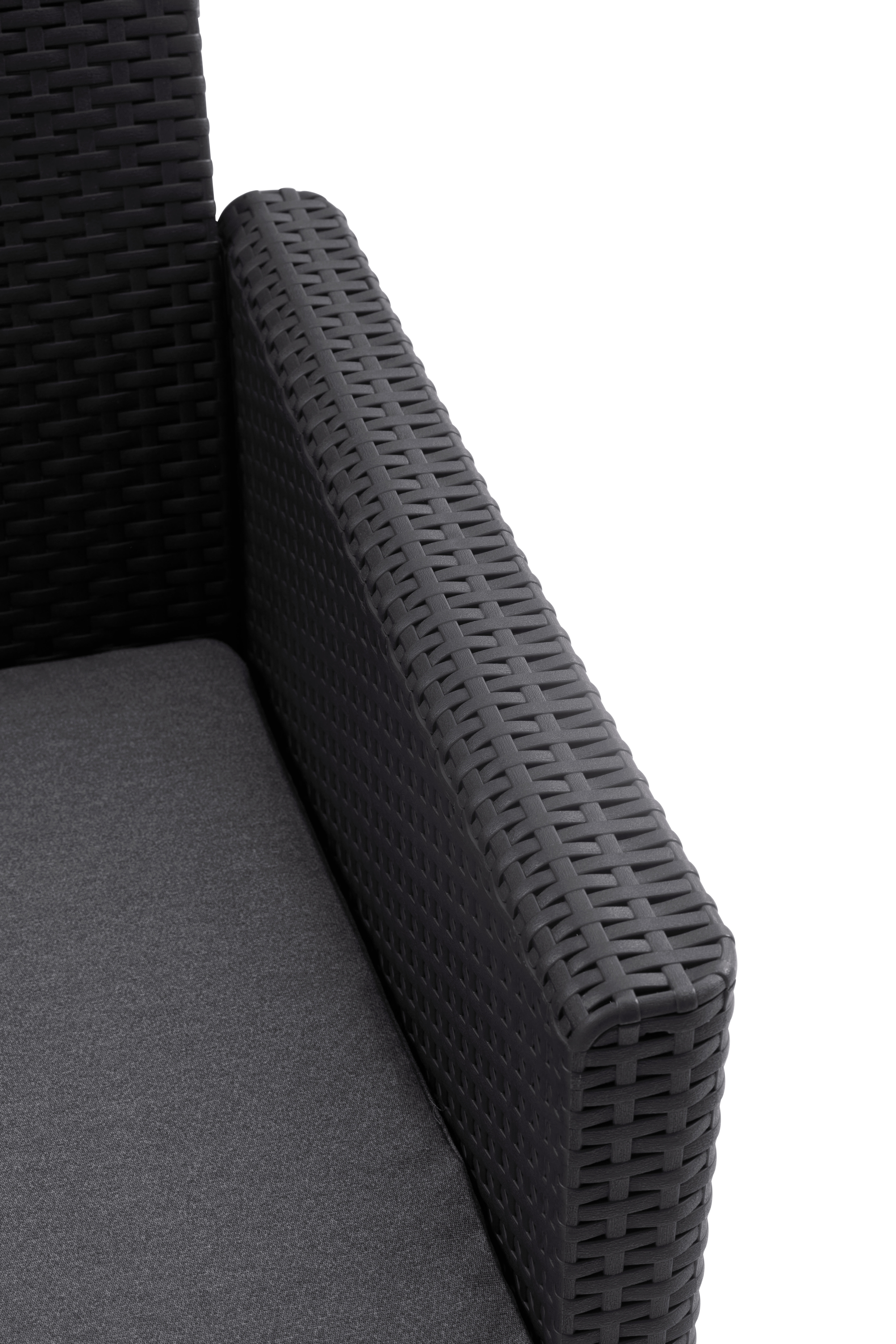 Conjunto relax 2 em 1 em resina antracite Keter Marie - 5