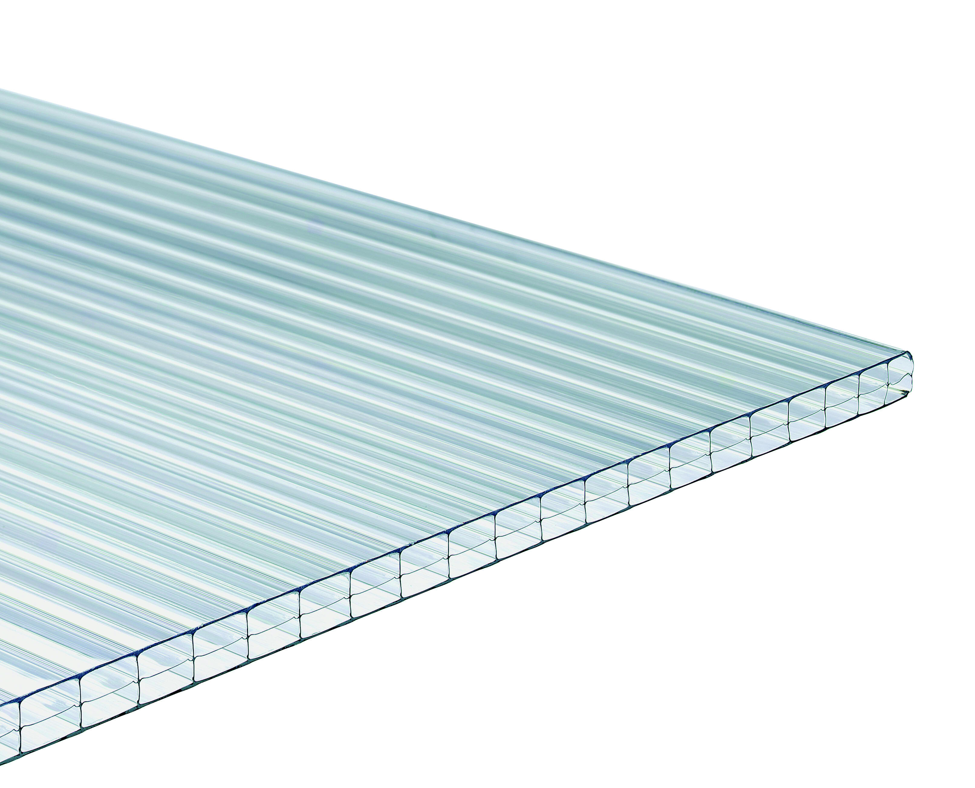 Lastra Policarbonato Compatto Trasparente 1000x600x8 Mm – Incolore, Infrangibile E Termostabile (Makrolon/Lexan)
