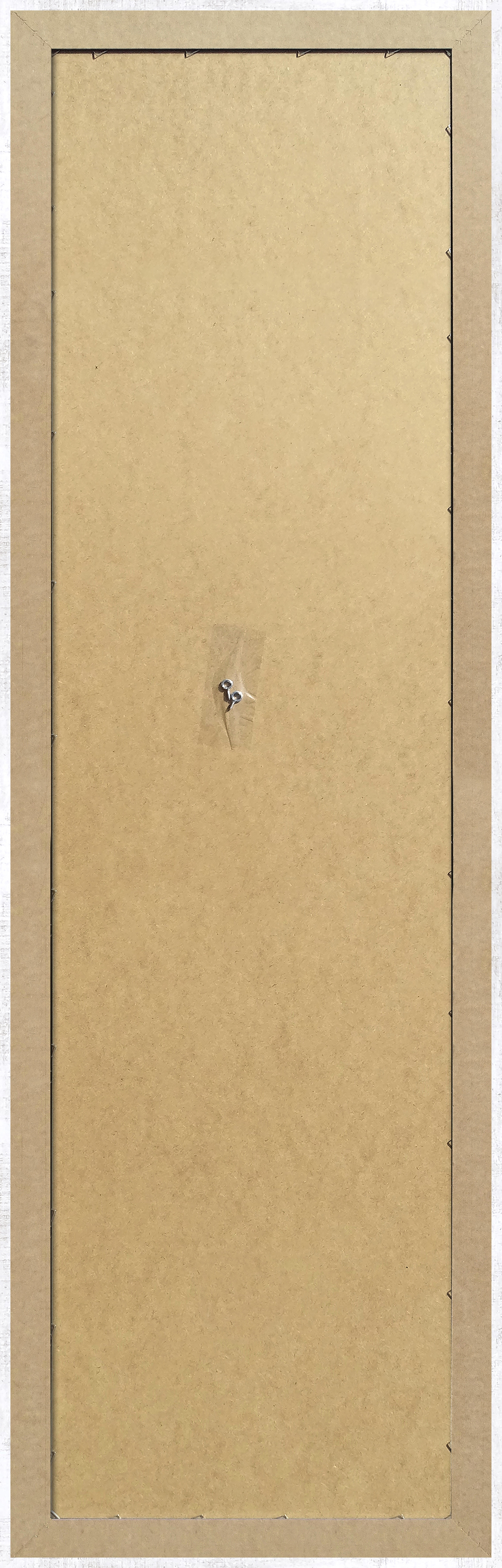 Espejo enmarcado de pared rectangular Harry MDF beige mate  de 49 x 151 cm - 5