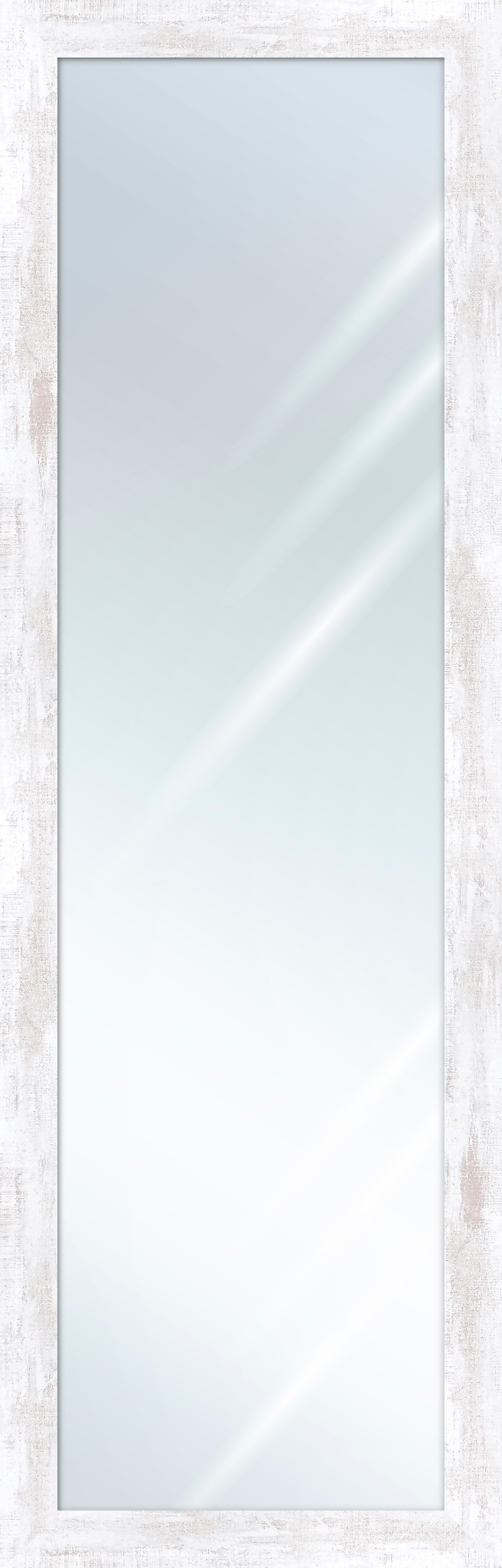 Espejo enmarcado con pie (suelo) rectangular harry pie mdf beige mate de 49x151 cm