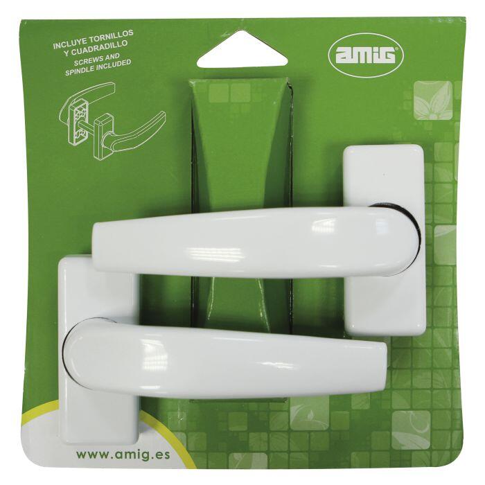 Juego de manillas para ventana Delta de aluminio epoxi - 4