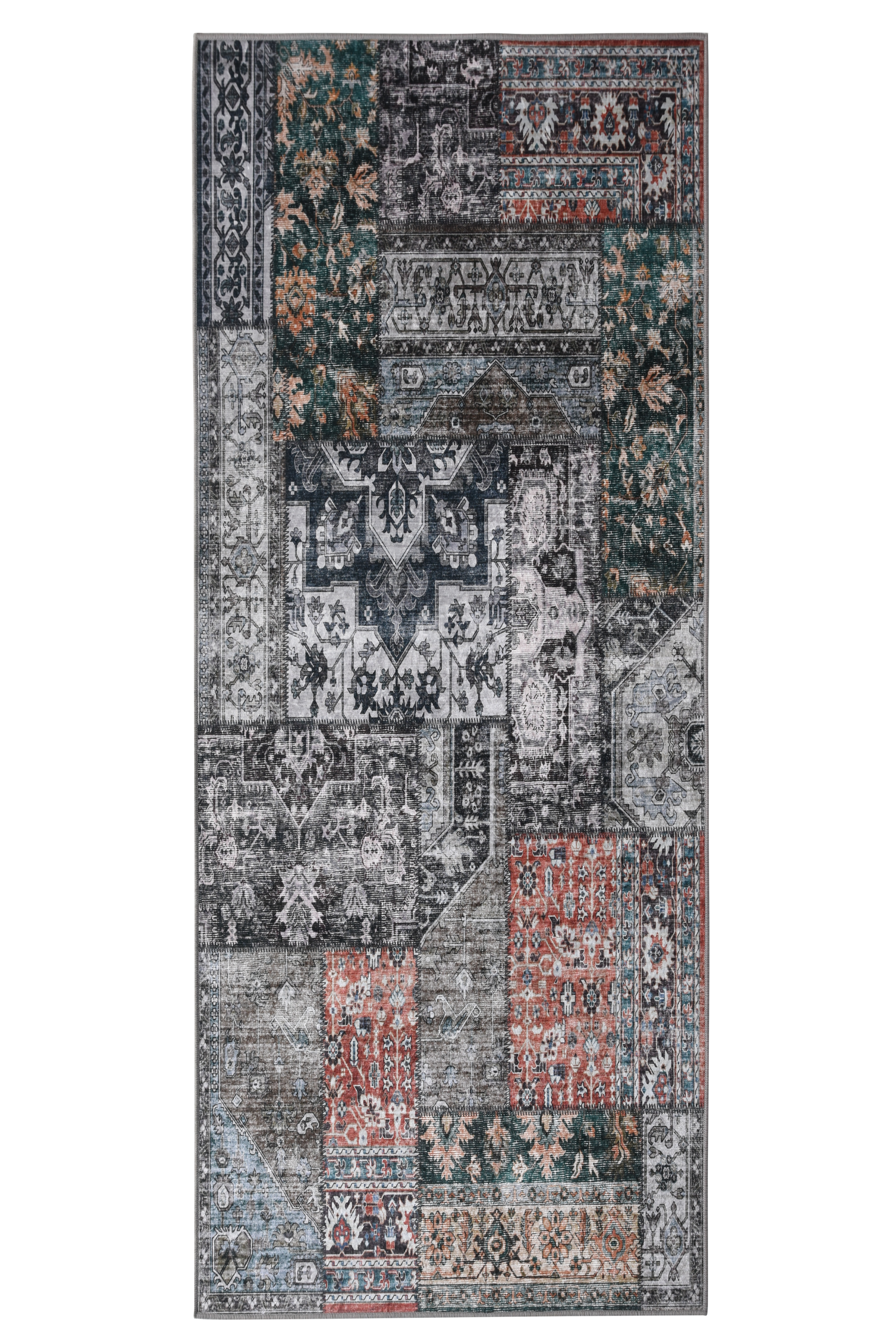 Chodnik dywanowy Entry Patchwork 80 x 200 cm