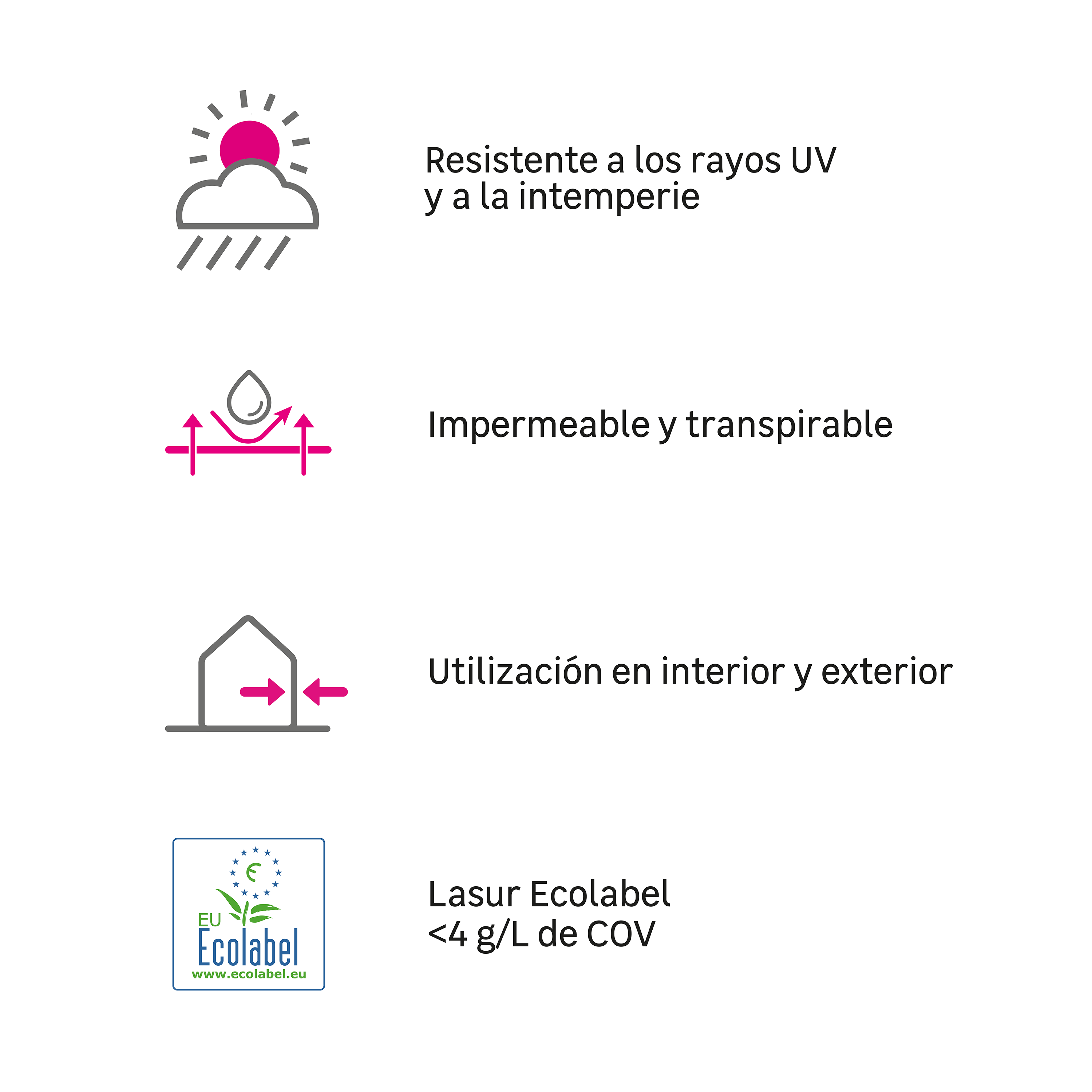 Protector madera exterior color roble natural para valla, caseta de jardín, cancela, fachada LUXENS satinado 750 ml base agua - 8