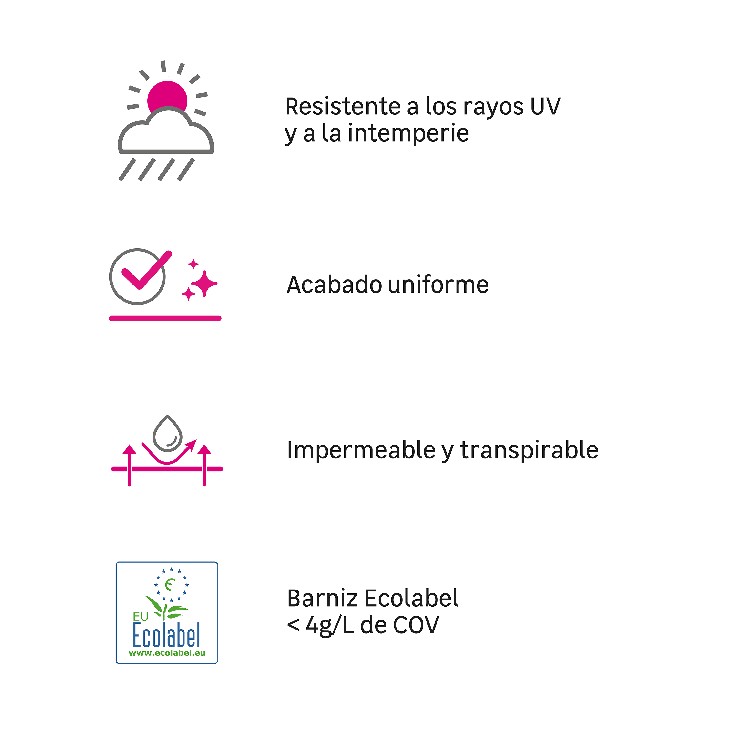 Barniz de madera de exterior color teca para ventana, puerta, persiana, valla, mobiliario, cancela LUXENS satinado 750 ml base agua - 8