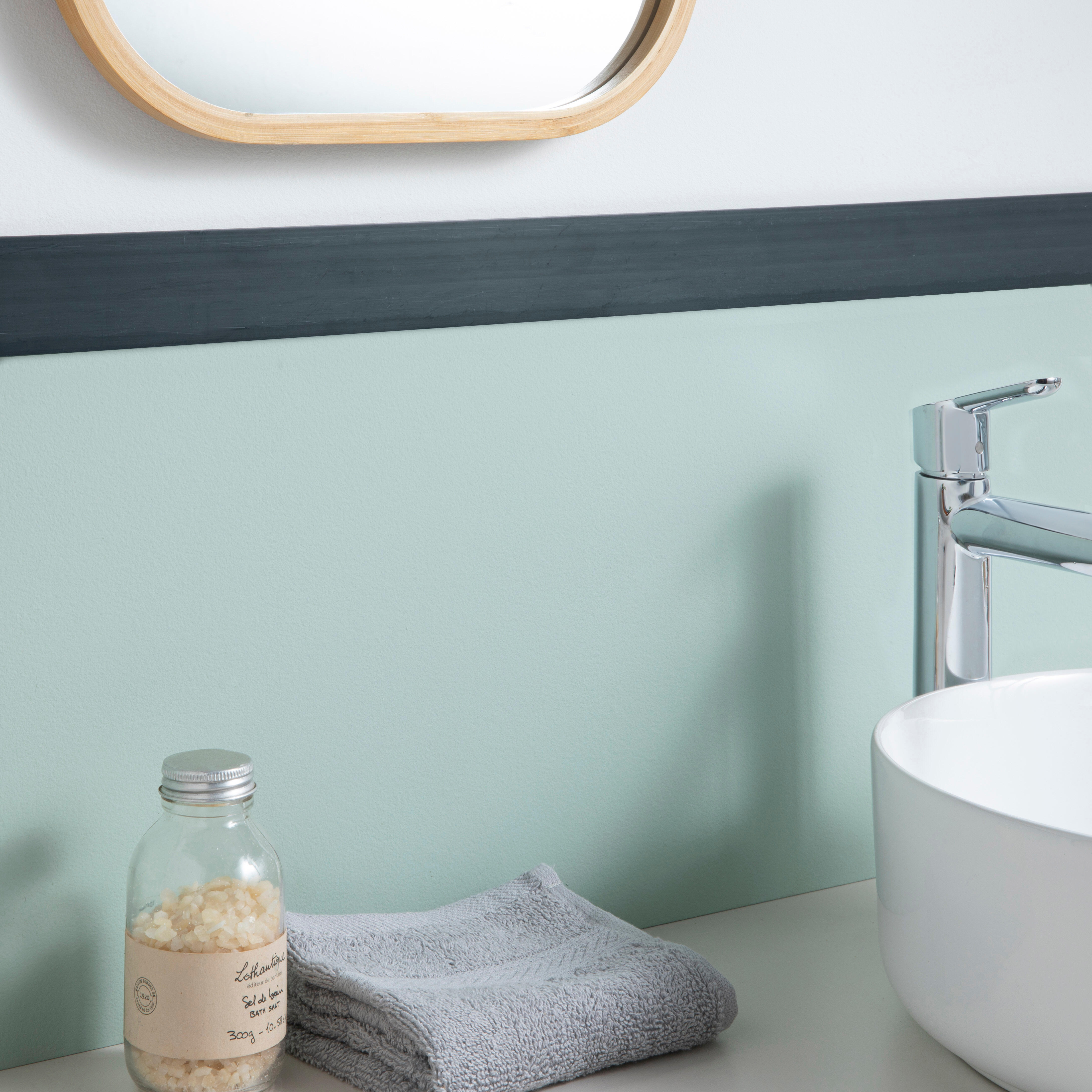 Perfil plano STANDERS em PVC cinza fosco L 2,6 m 2x50 mm - 3