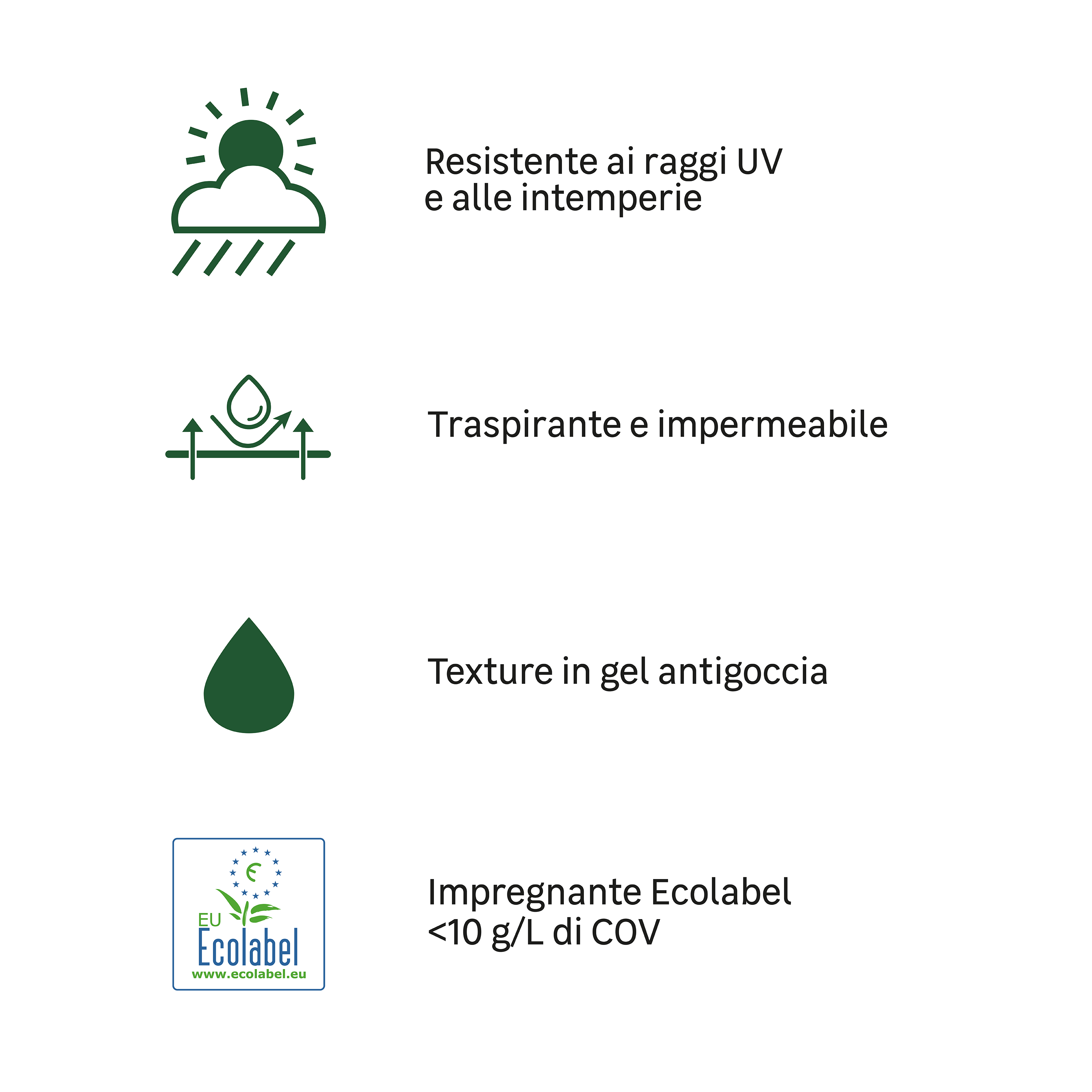 Impregnante per legno da esterno a base acqua LUXENS Biobased noce satinato 0.75 lt, 8 anni di protezione. - 8