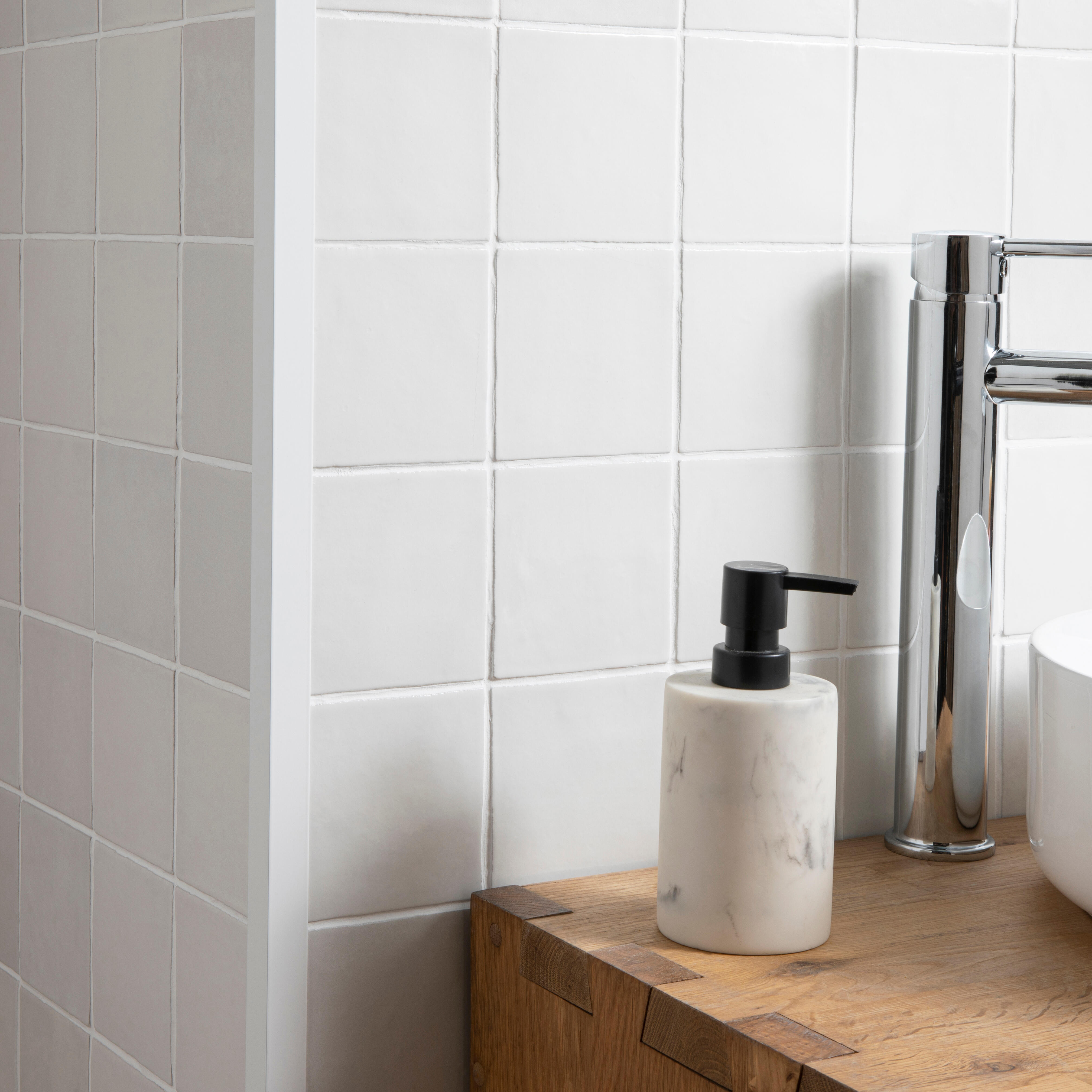 Perfil forma de ángulo de aluminio blanco, Alt. 20 x An.20 x L.1000 mm - 3