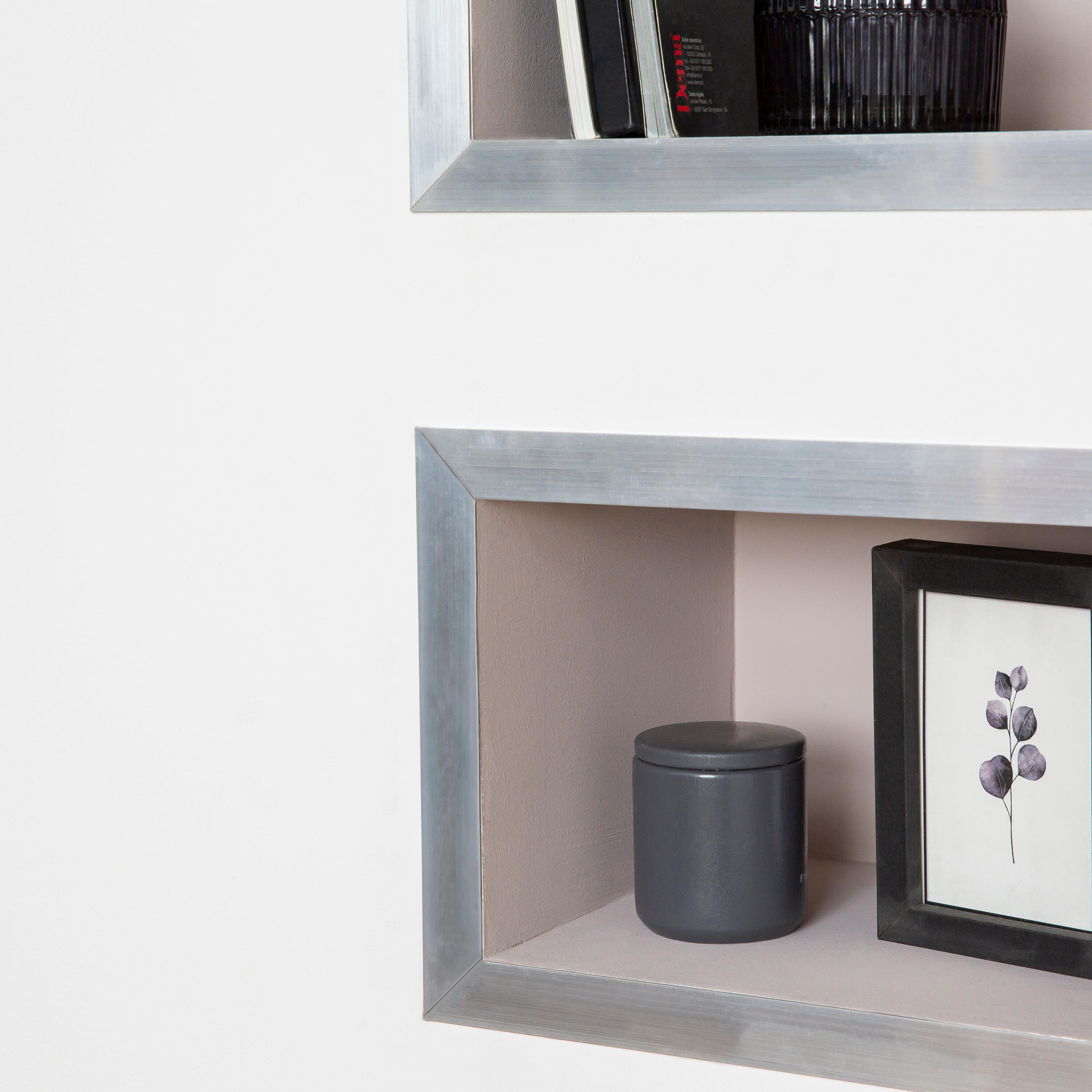 Perfil alumínio natural mate 30x2x1 cm Standers - 2