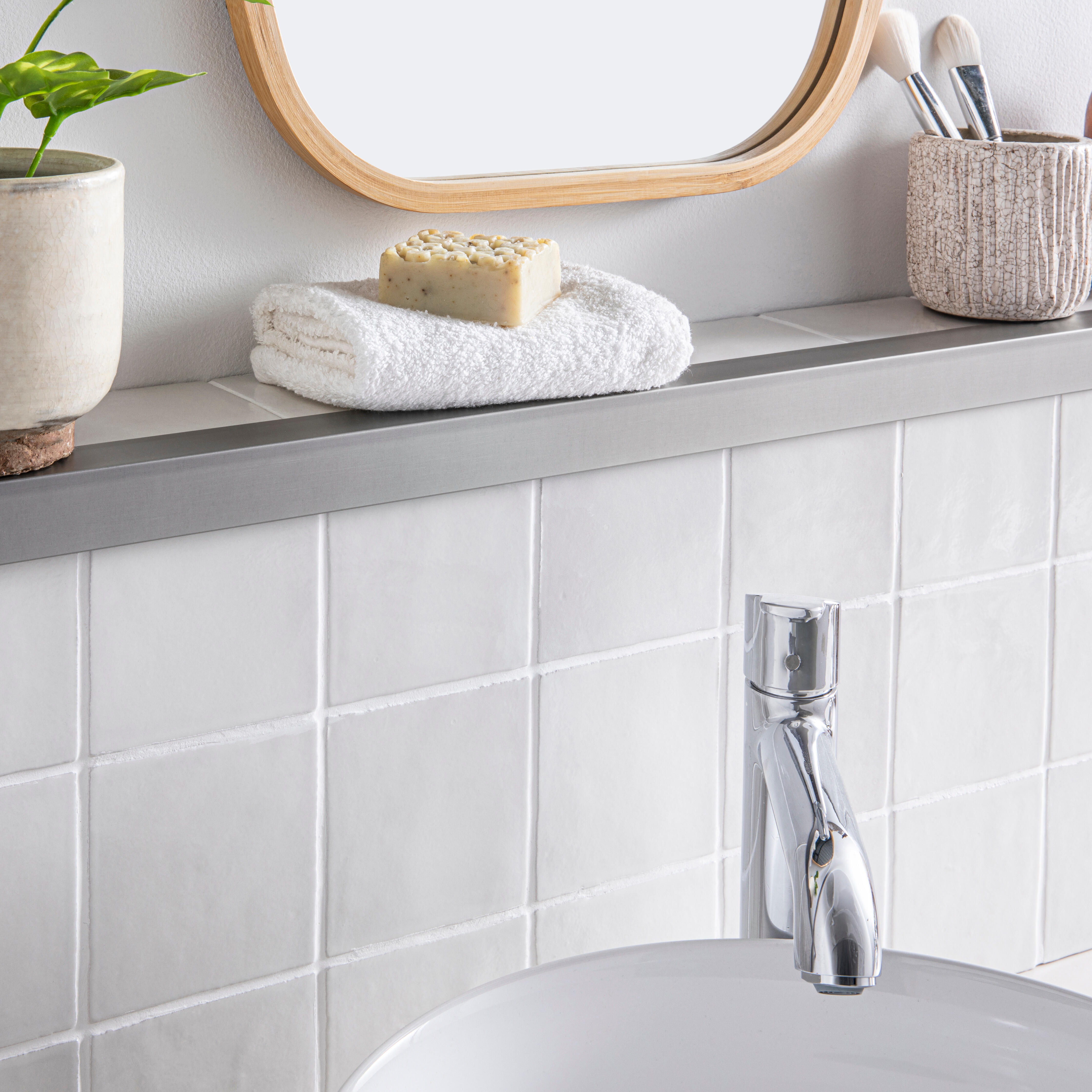 Perfil angular simétrico STANDERS em alumínio titanio fosco L 2,5 m 30x30 mm - 2