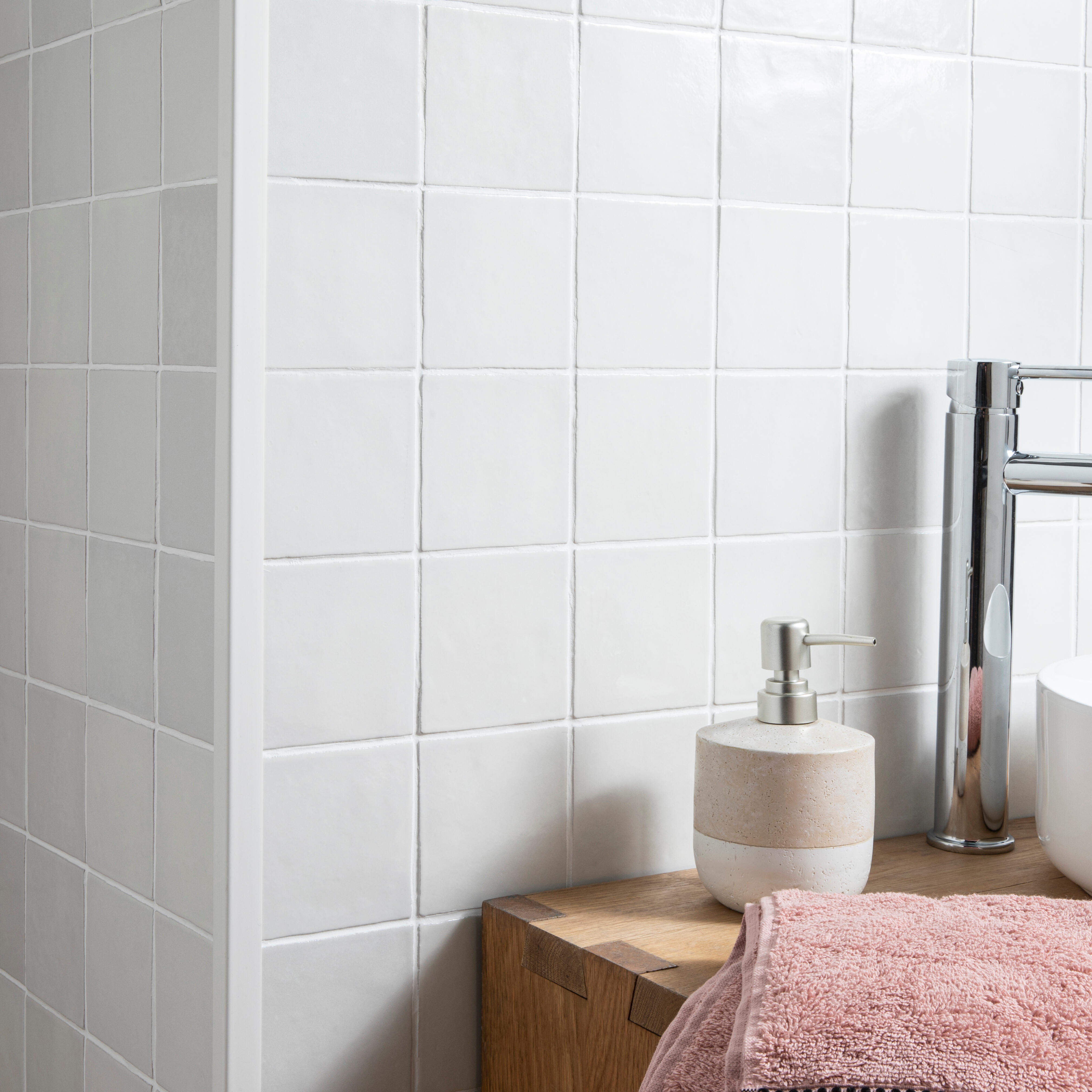 Perfil forma de ángulo de PVC blanco, Alt. 20 x An.20 x L.2600 mm - 3