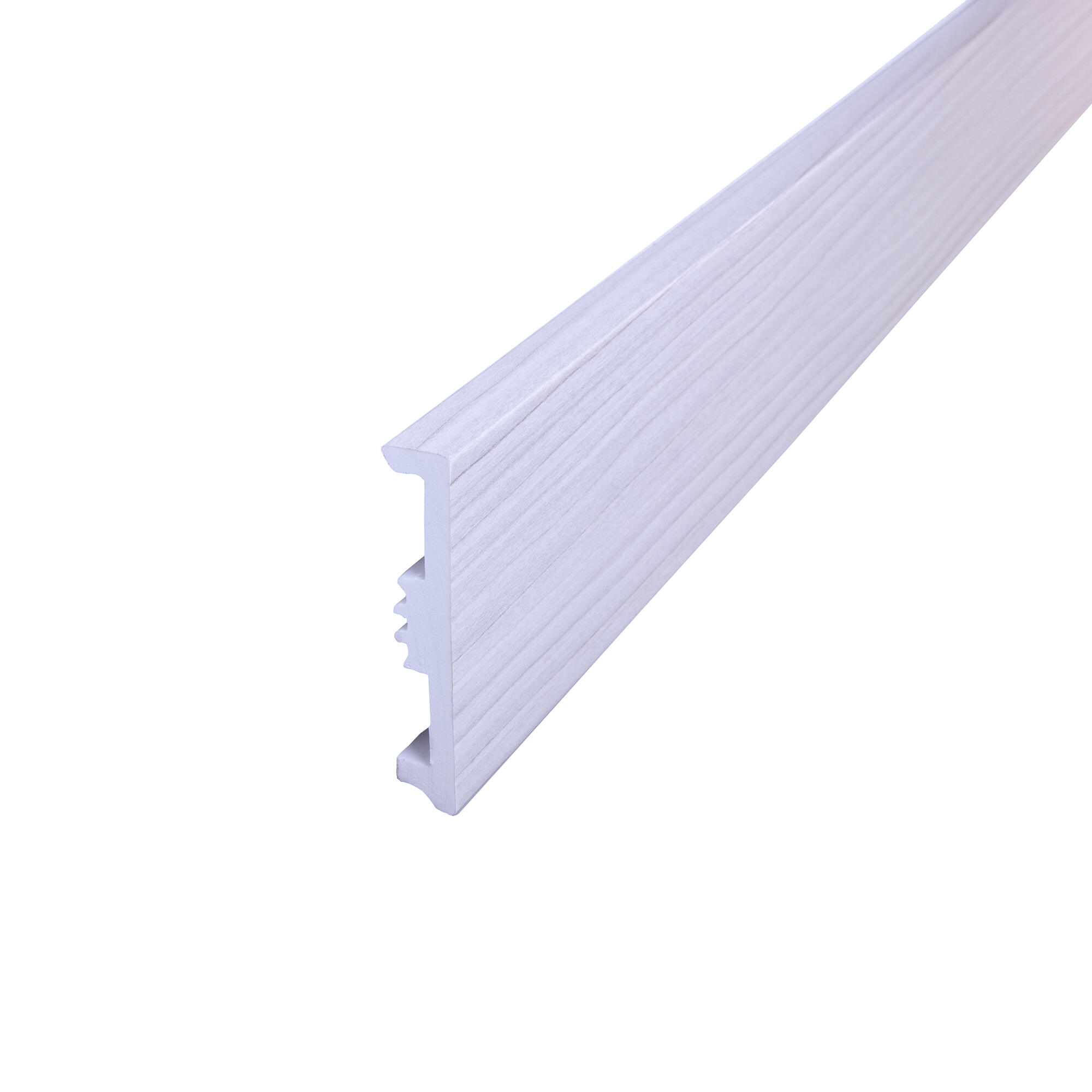 Rodapé poliestireno mate 15x80x2400 mm Artens - 2