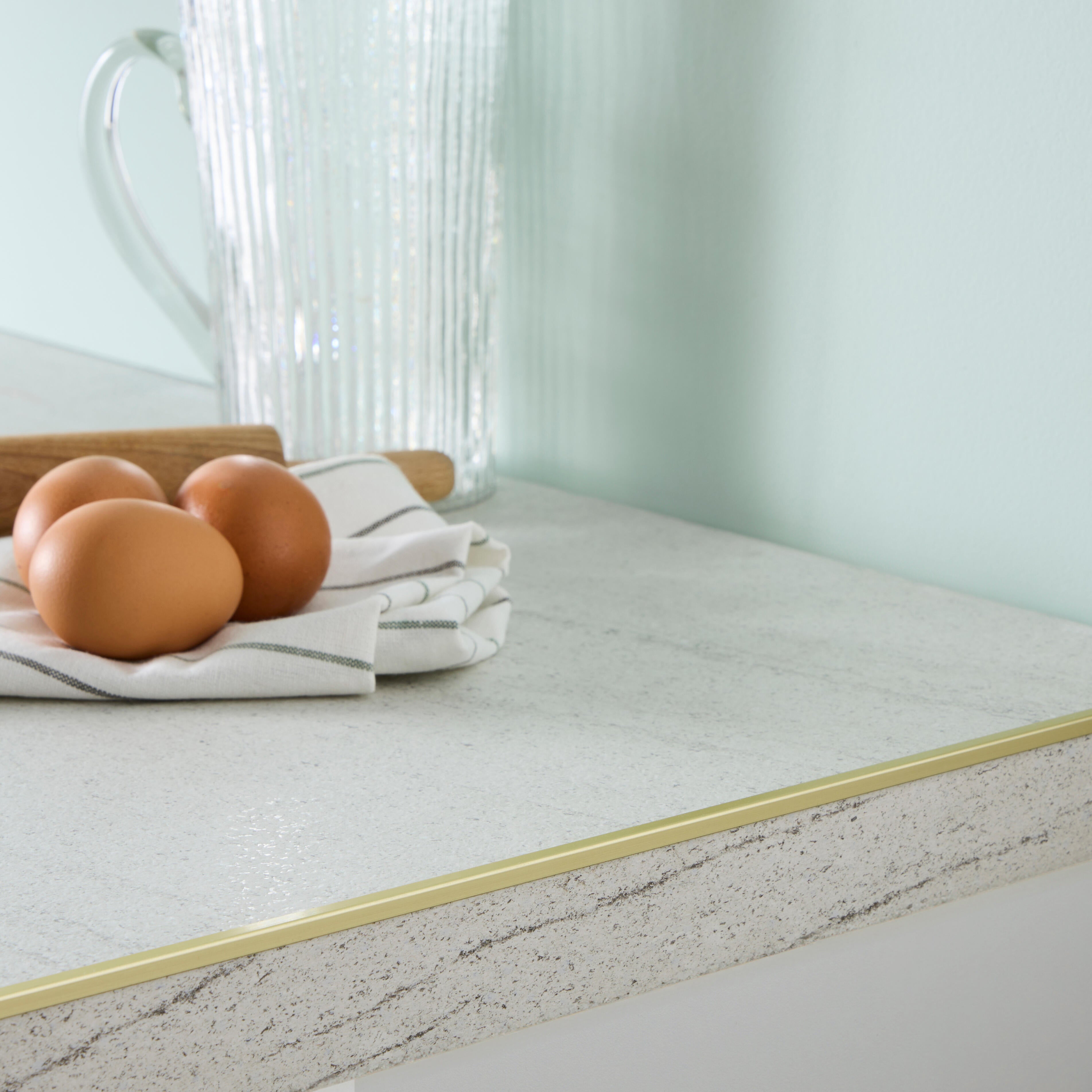 Perfil angular simétrico STANDERS em alumínio latão fosco L 1 m 5x5 mm - 2