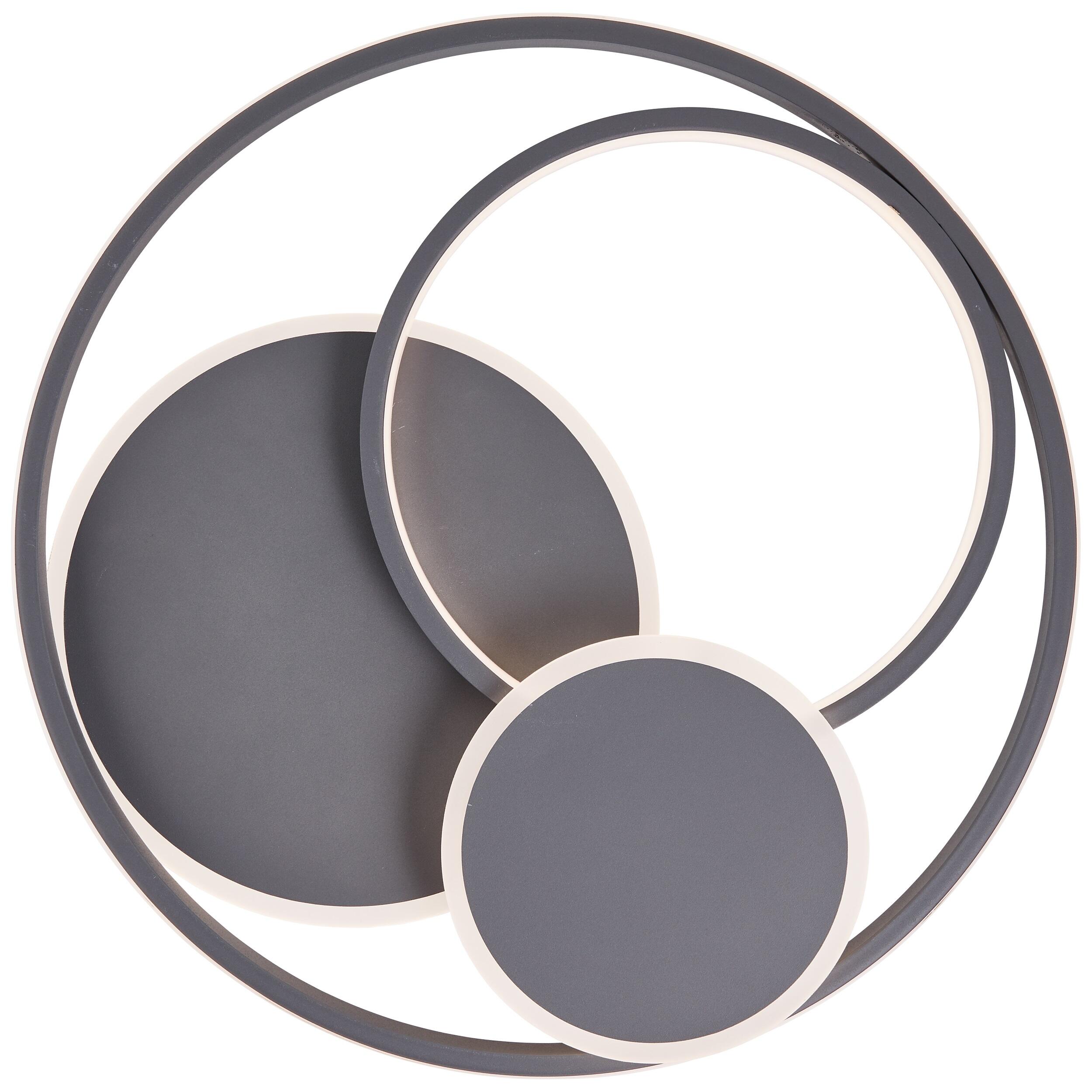 Plafonnier led intégrée, Runda, variation de blancs, 5200 lm, BRILLIANT ...