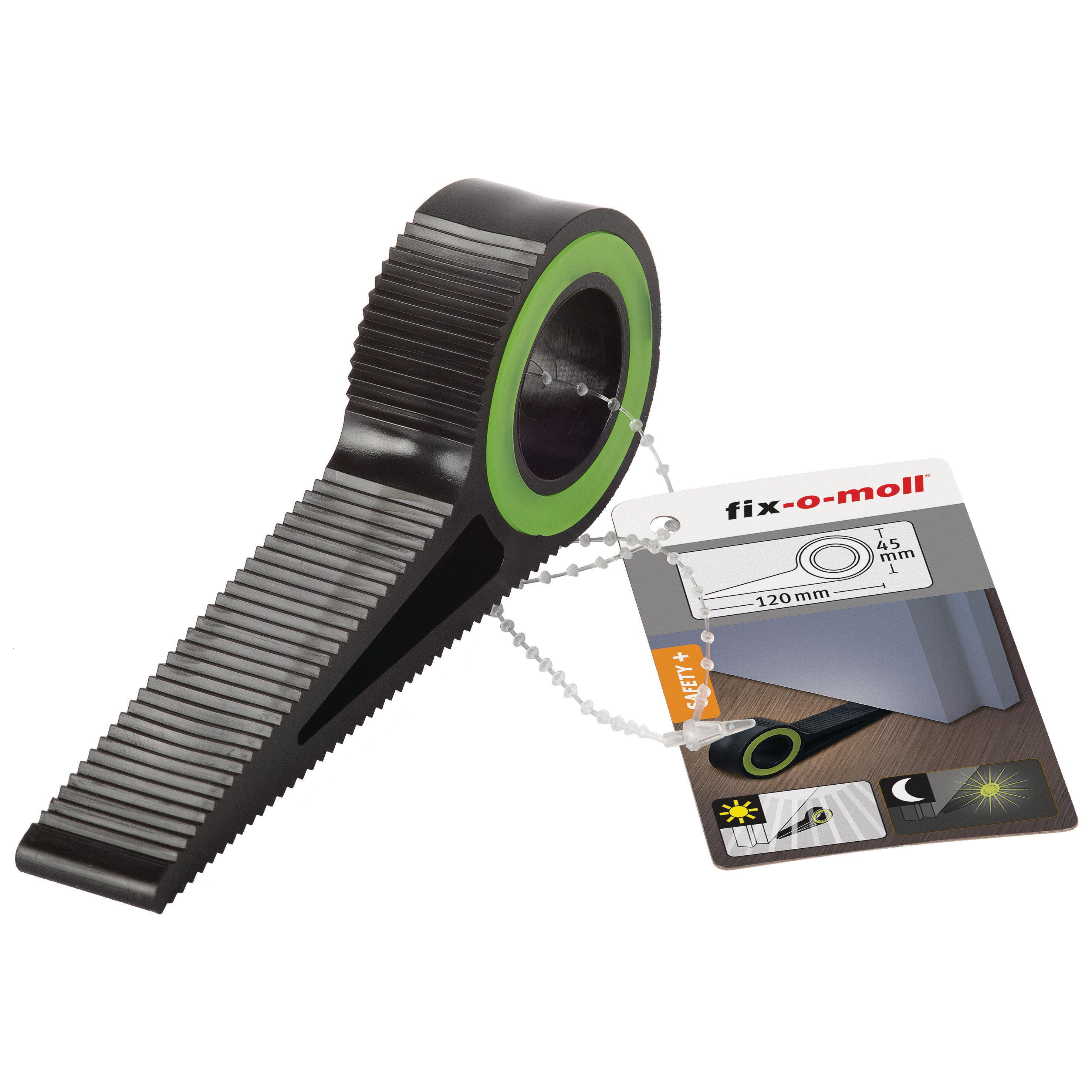 Cale à poser polypropylène FIX-O-MOLL noir, L.2 x H.4.5 cm - 3