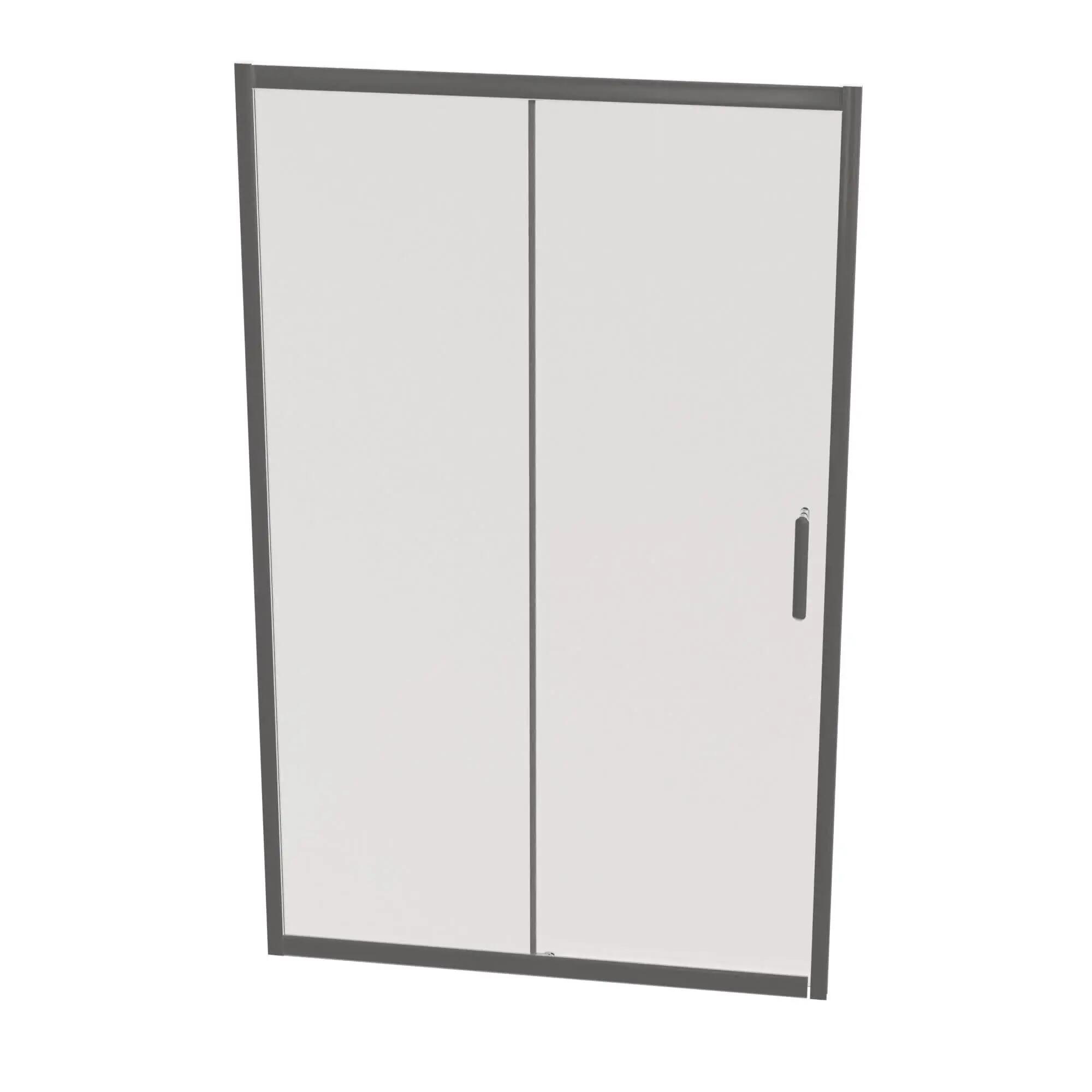 Kit perfiles para mampara corredero cromado Easy 120x190 cm - 3