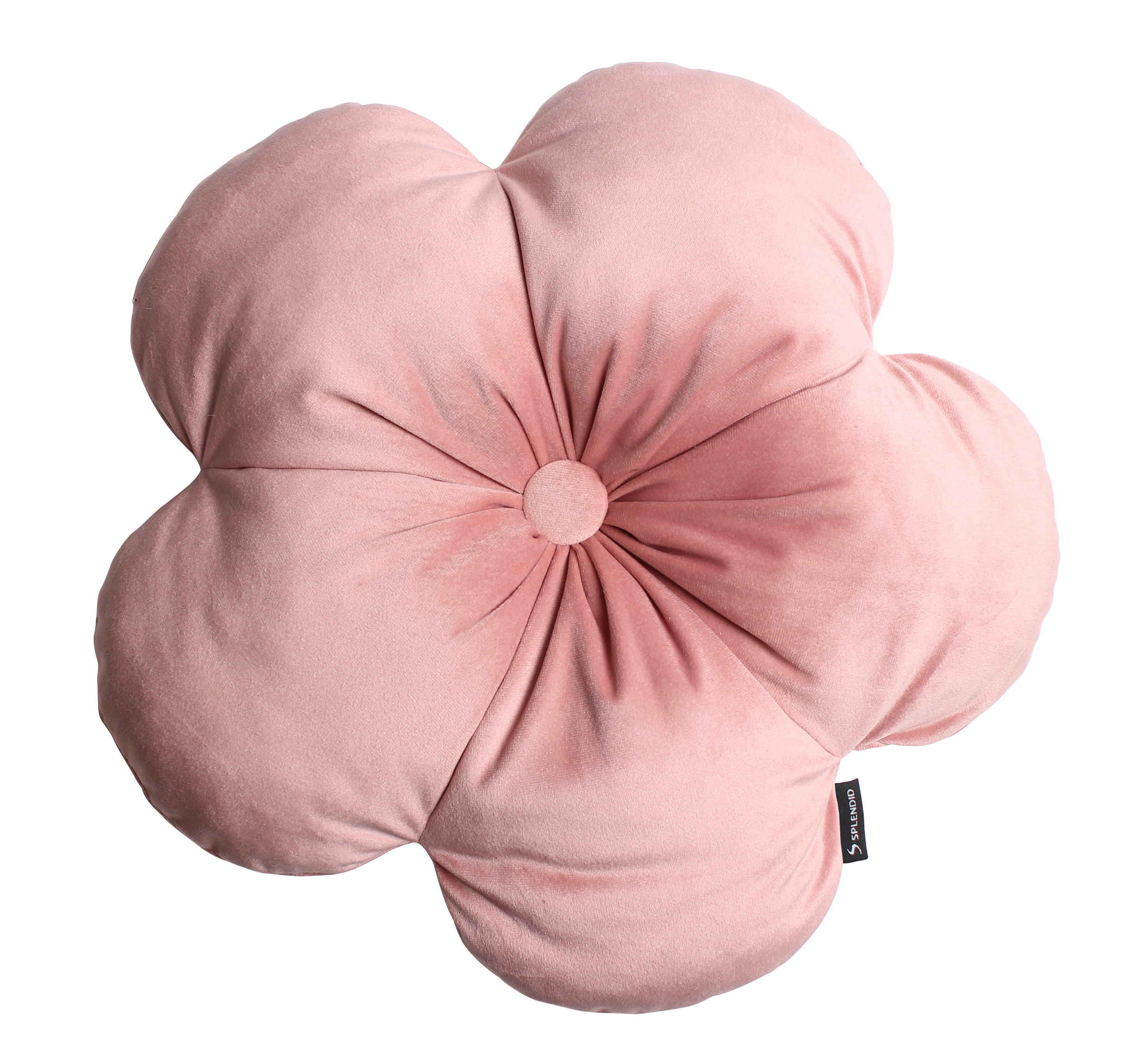 Poduszka z guzikiem Fiore Kwait różowa śr. 40 cm - 11