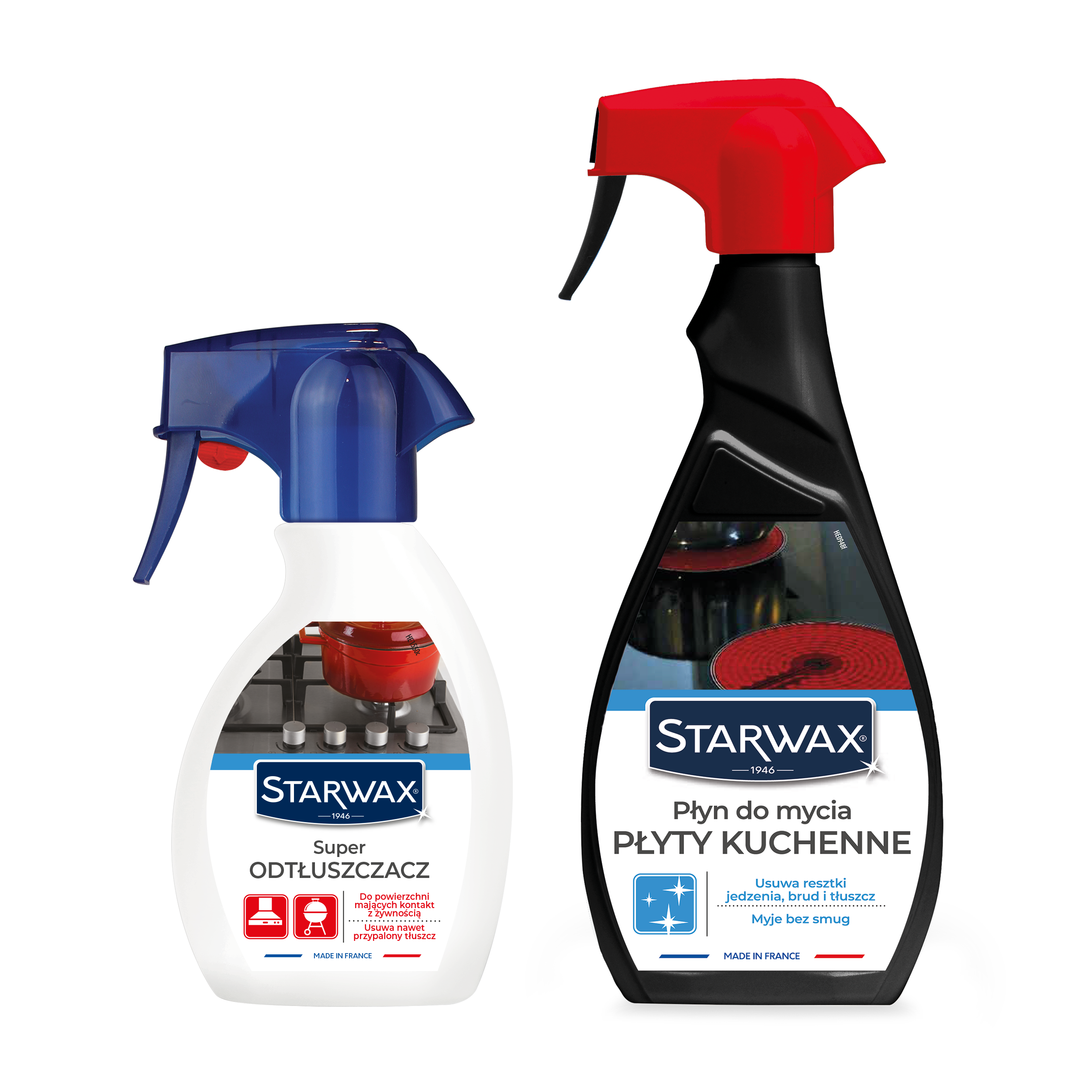 Zestaw do czyszczenia płyt kuchennych 500 ml + 250ml Starwax