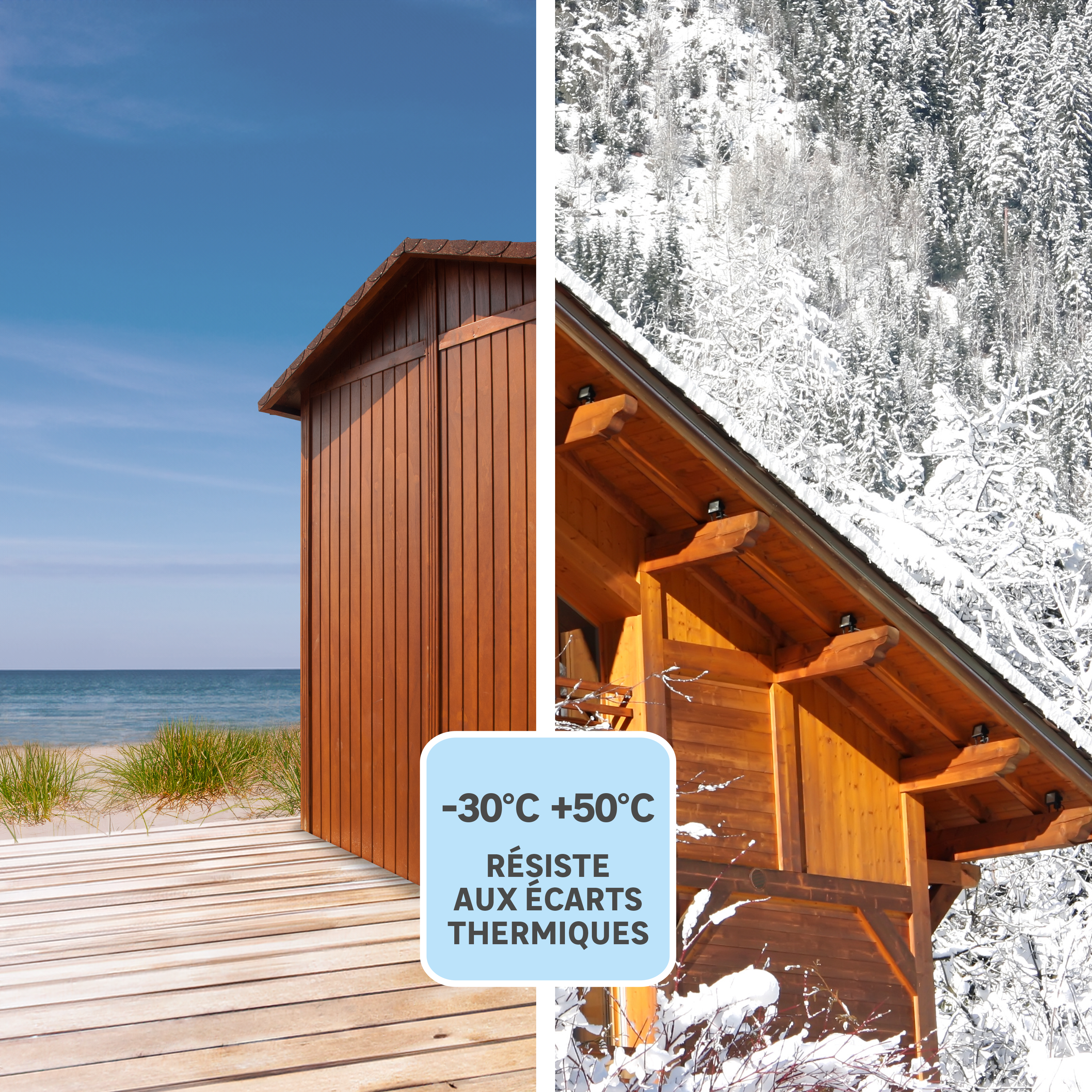 Lasure LUXENS Conditions extrêmes 12 ans incolore satiné 5 l - 5