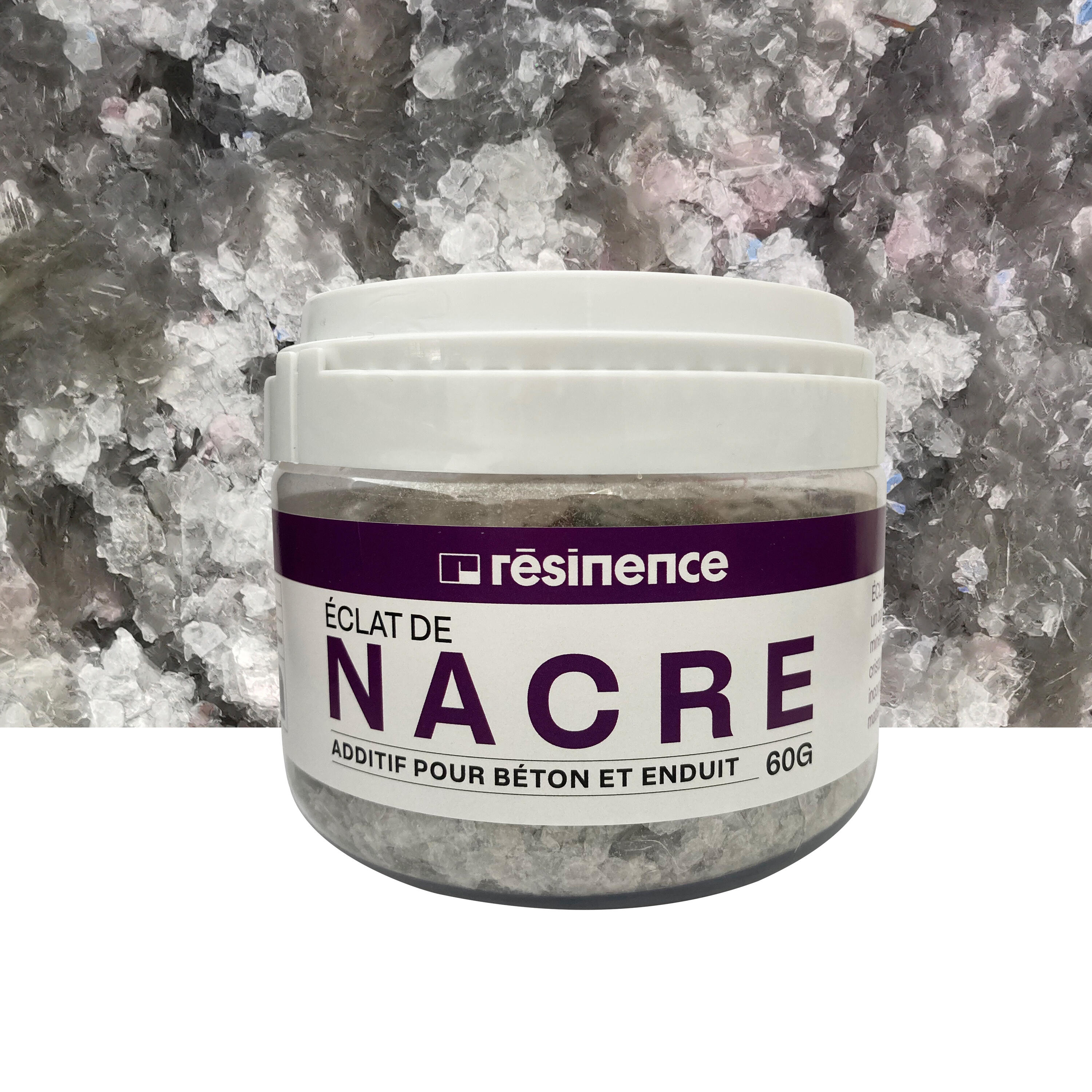Additif pour peinture Éclat de nacre RÉSINENCE, nacre 60 Gramme | Leroy ...