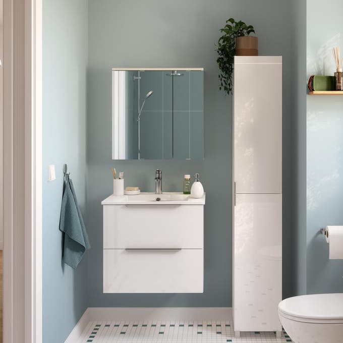decorar baños con camerinos de espejo