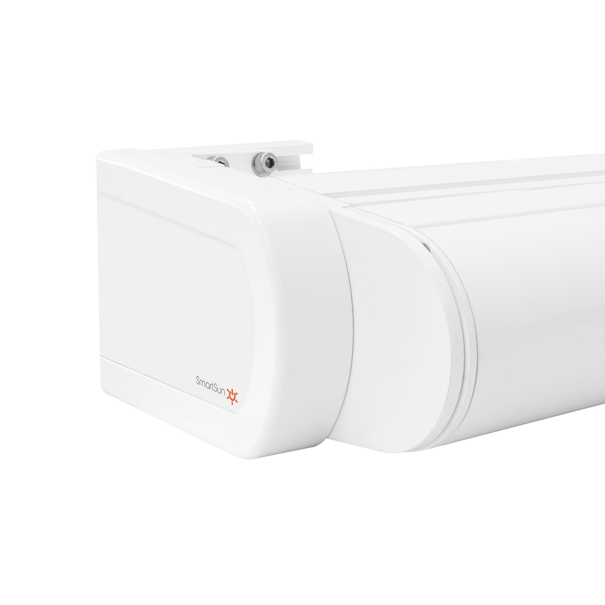 Toldo brazo extensible terraza Neo manual cofre blanco tela beige 3x2m - 5