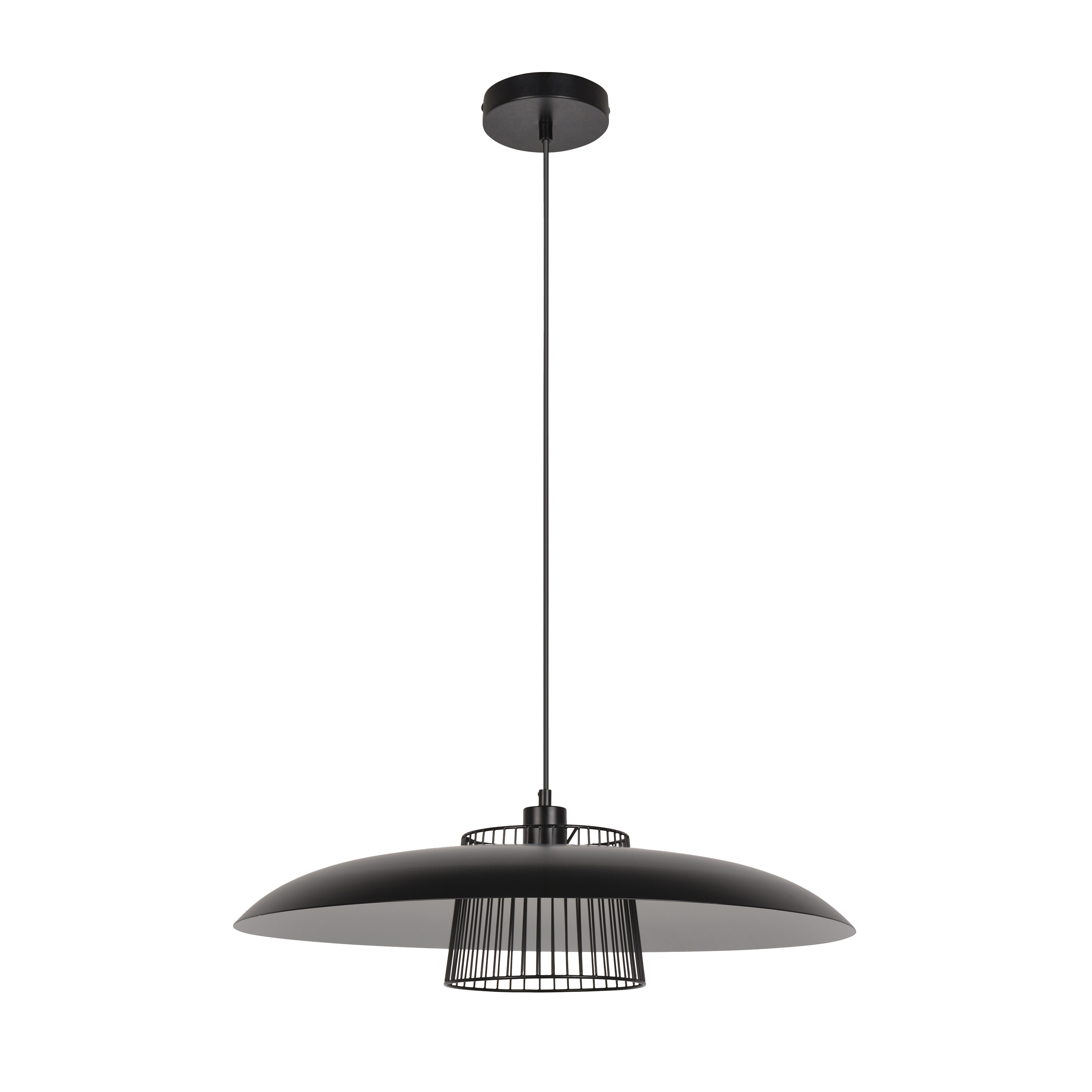 Lampa wisząca Sitio czarna E27 Inspire - 6